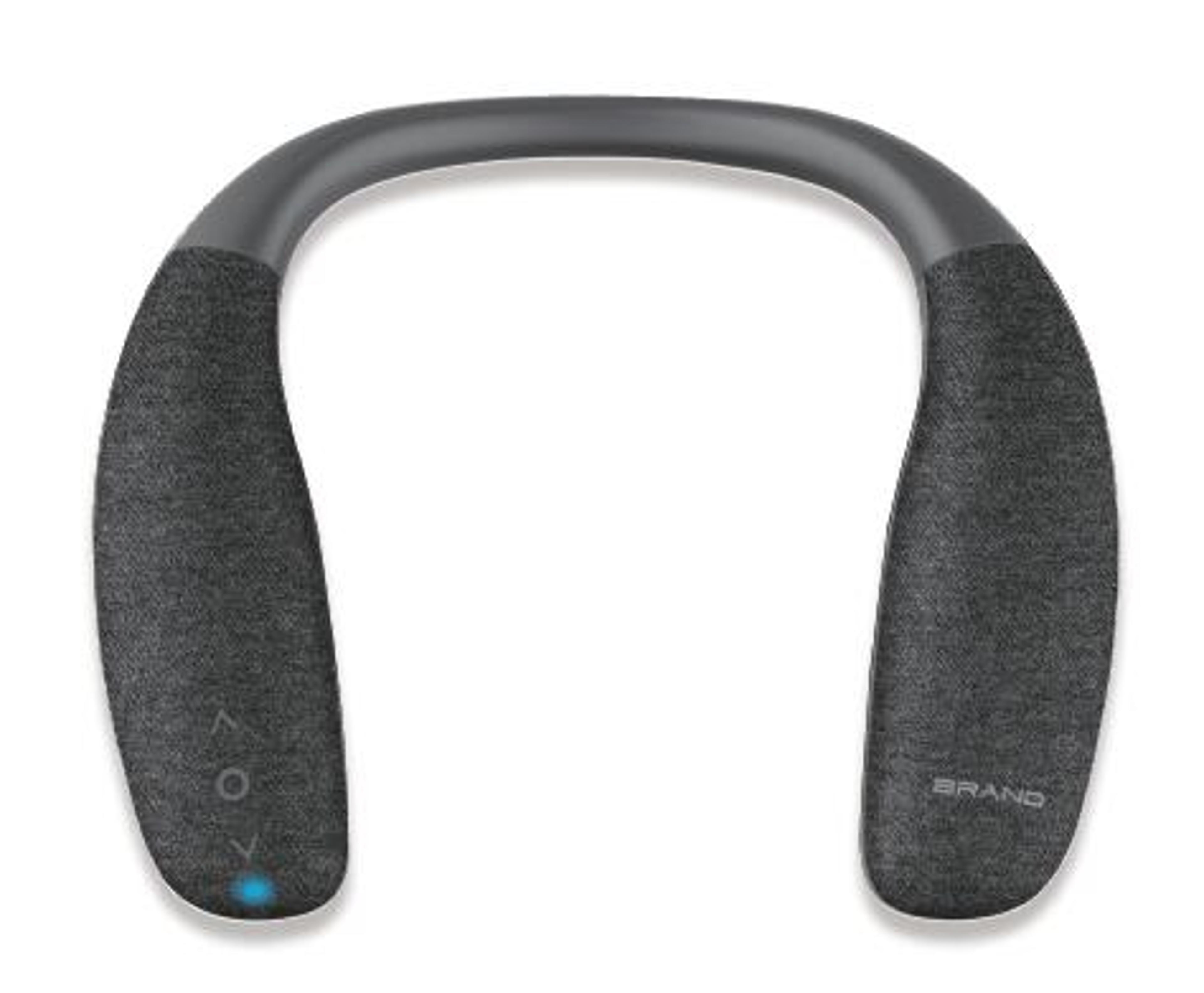 wearable neckband bluetooth speaker with stereo sound and hands free calling