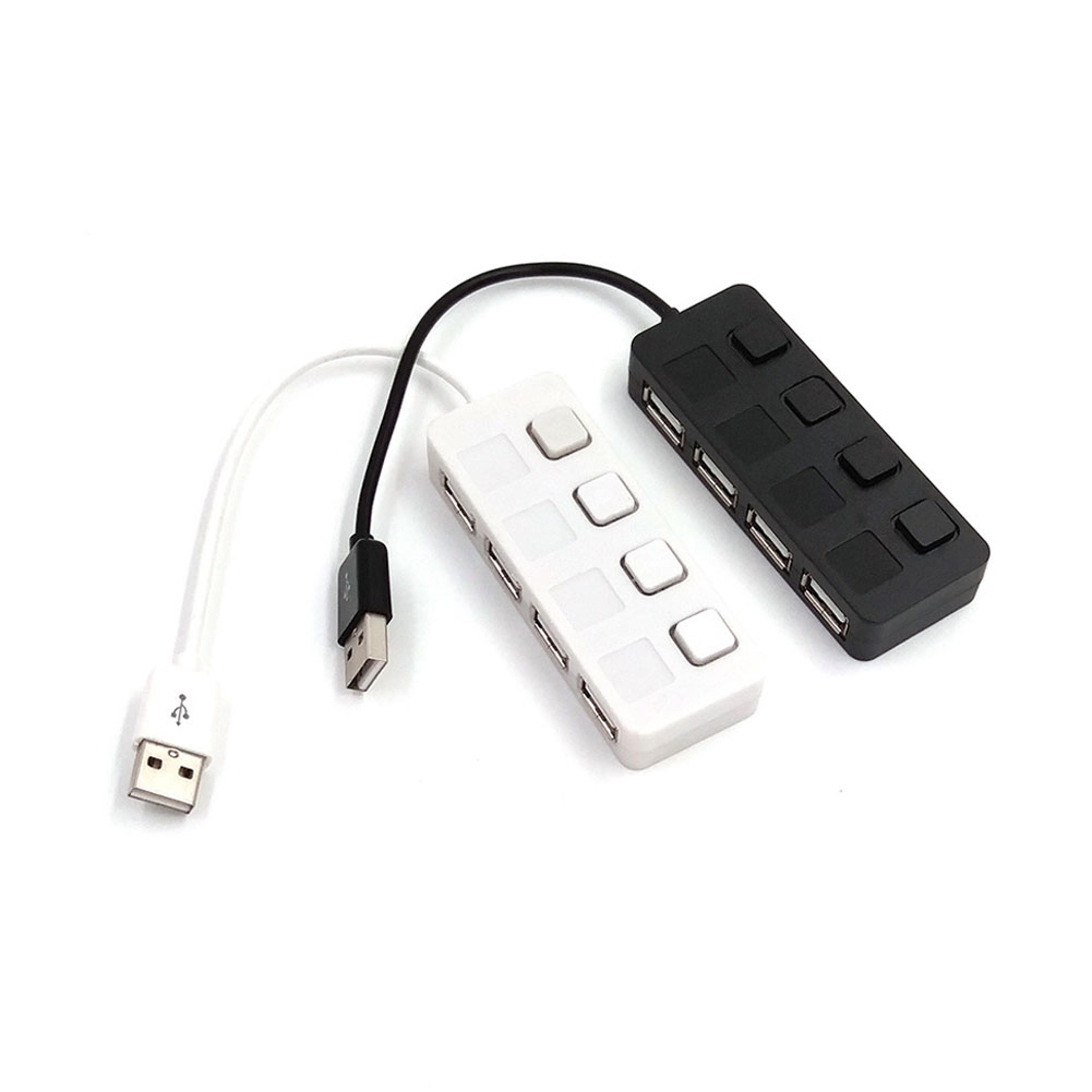 usb hub with individual switches usb splitter for pc laptop