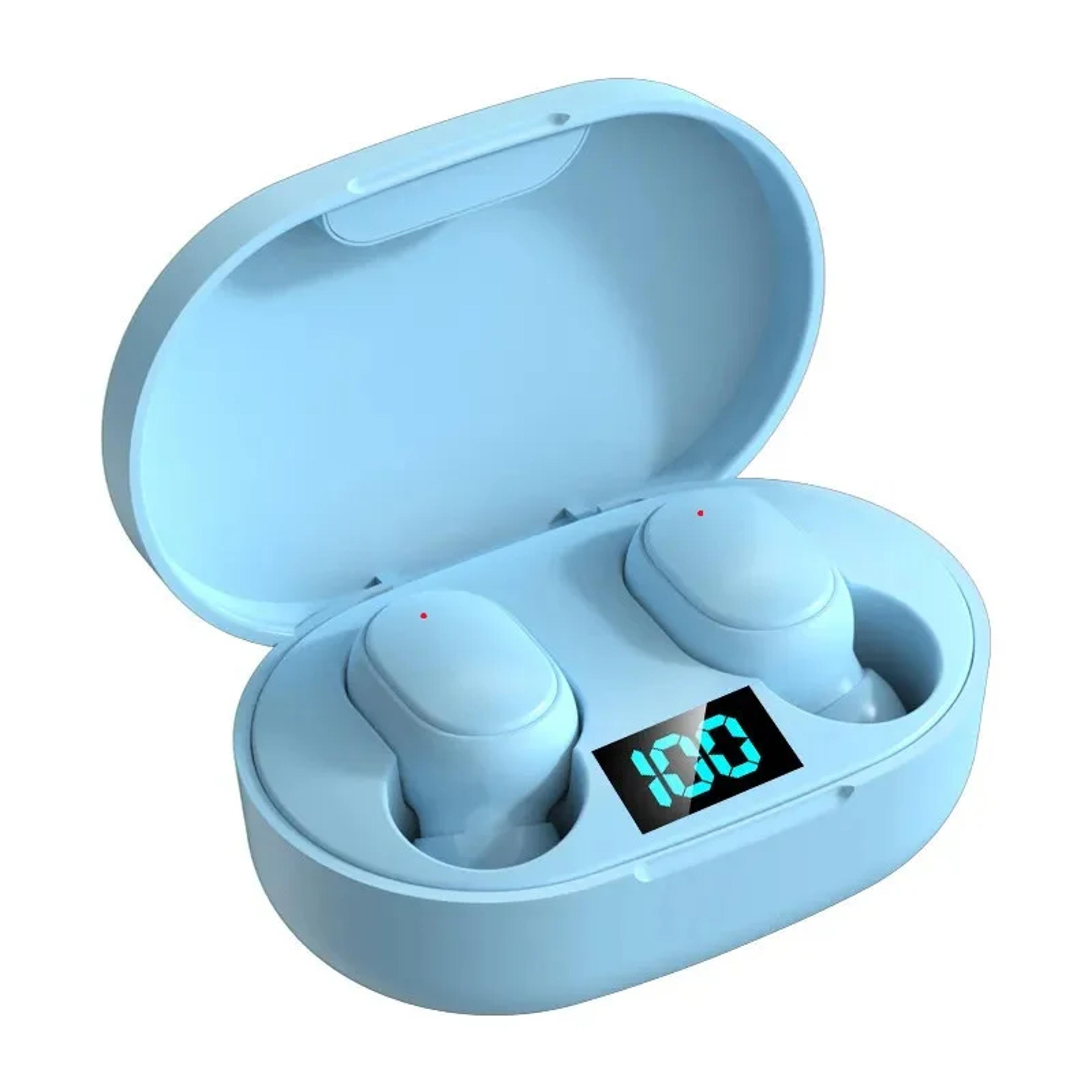 wireless bluetooth earbuds noise reducing stereo headset with microphone