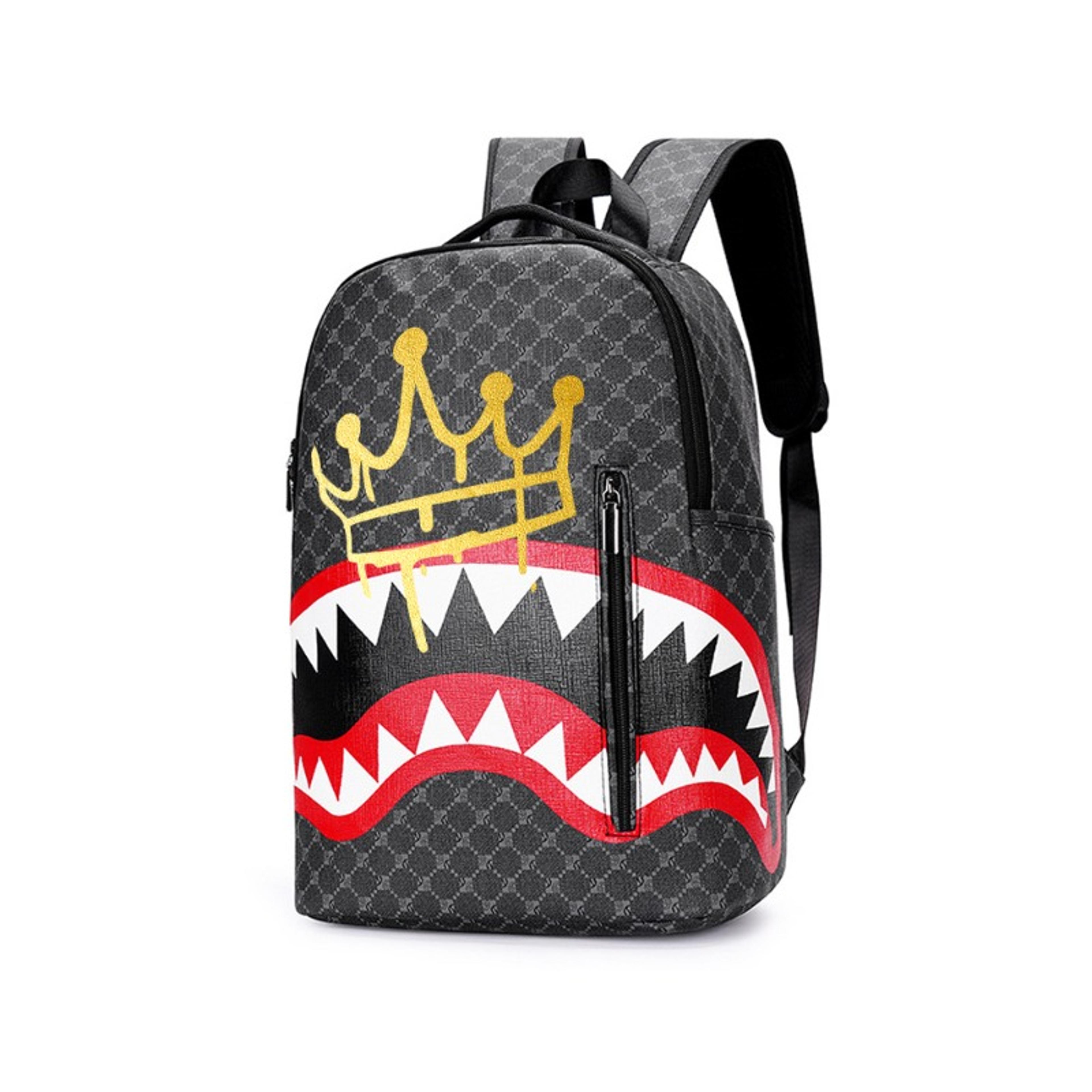 shark large capacity mens travel backpack for business school and campus