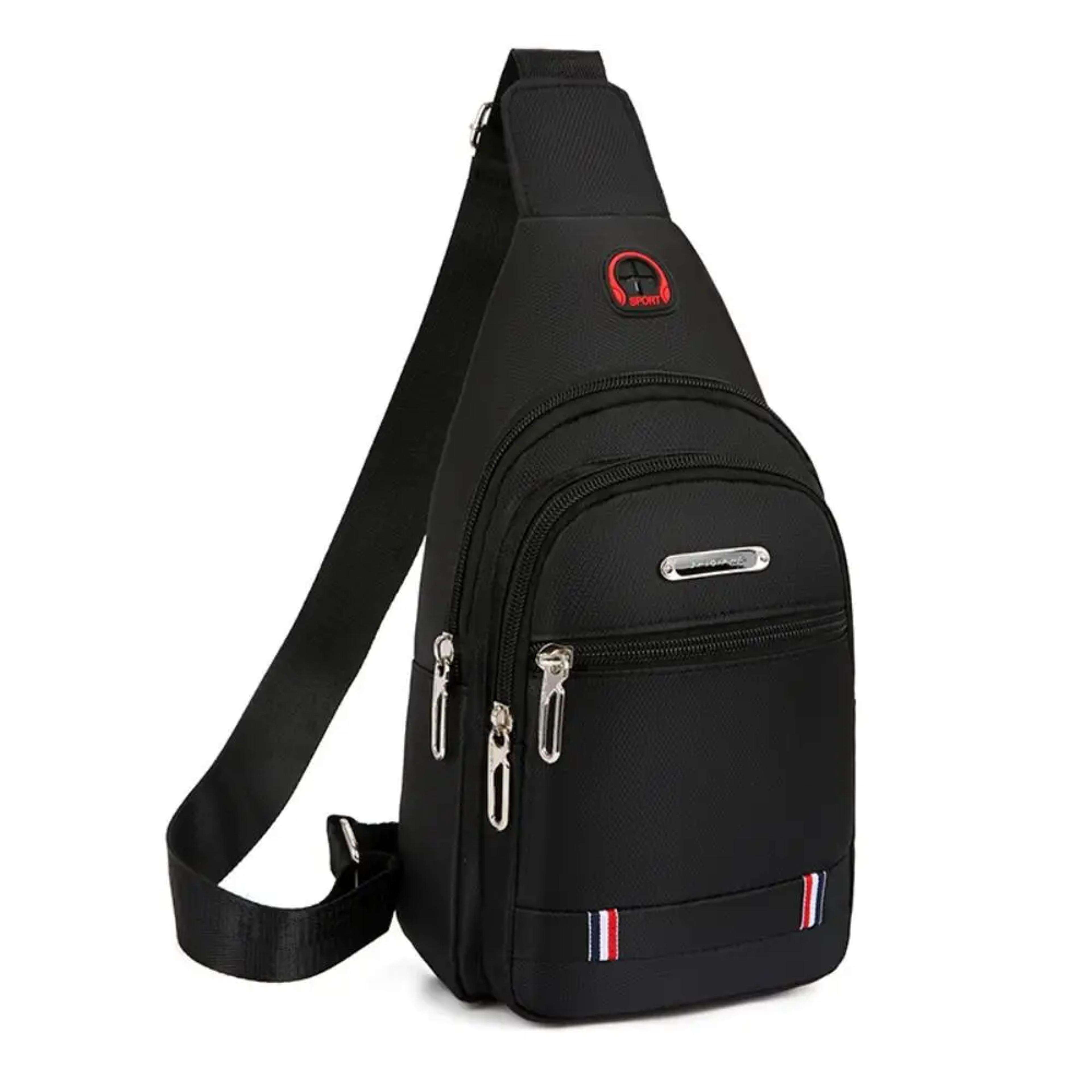 mens messenger bag oxford crossbody bag with usb charging port and multi zipper storage