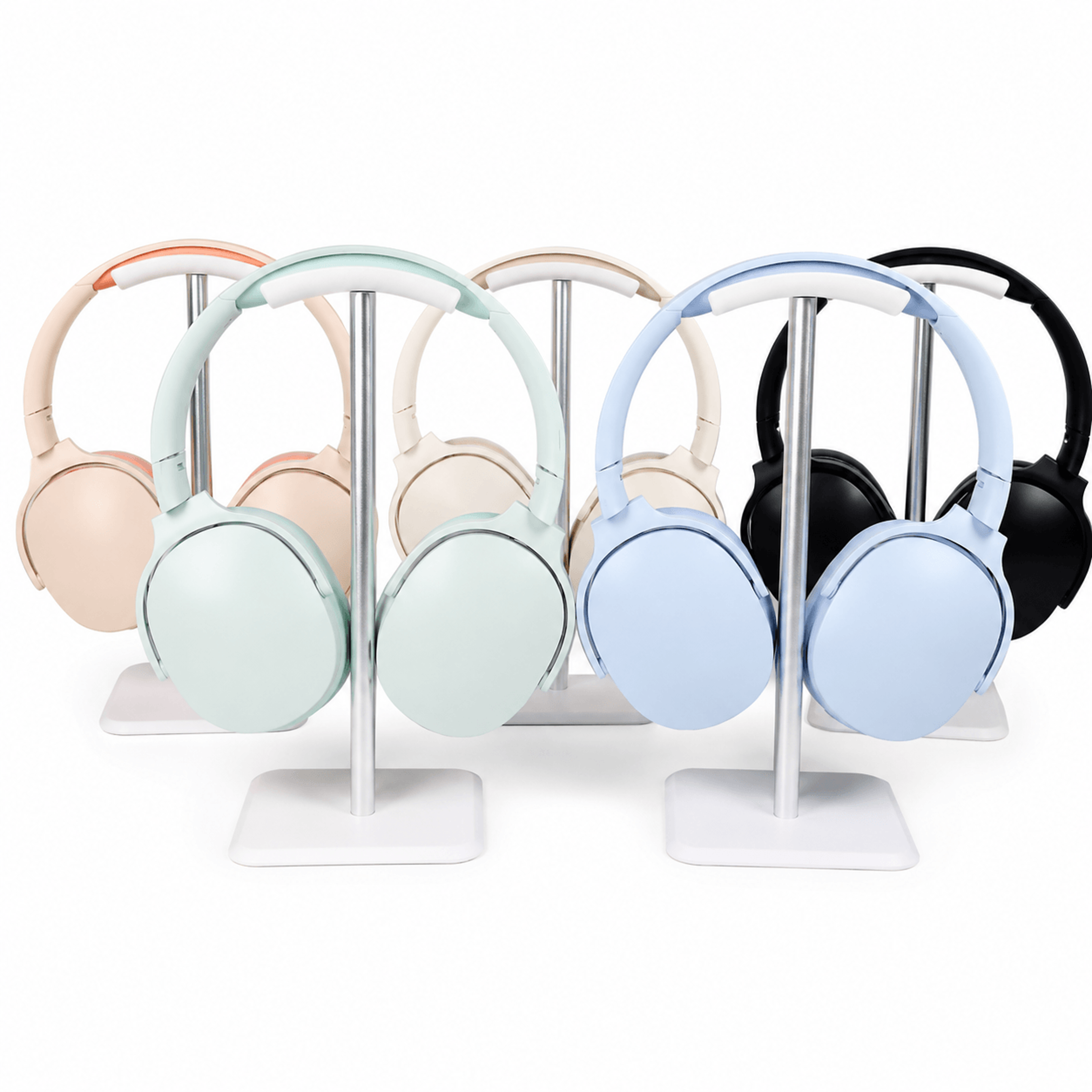 hifi wireless bluetooth headphones over ear stereo headset with mic tf card and aux