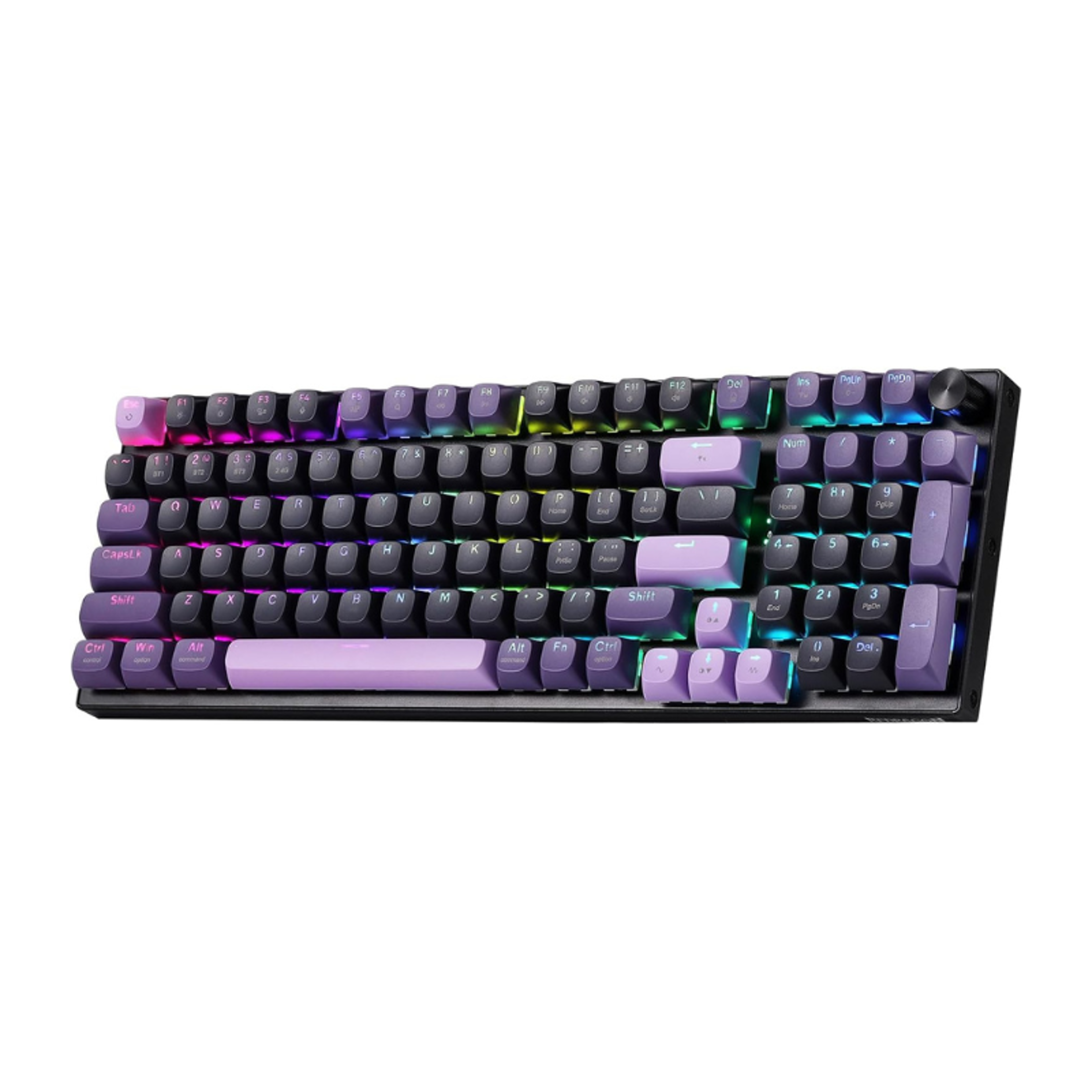 pro wireless mechanical gaming keyboard key rgb aluminum design