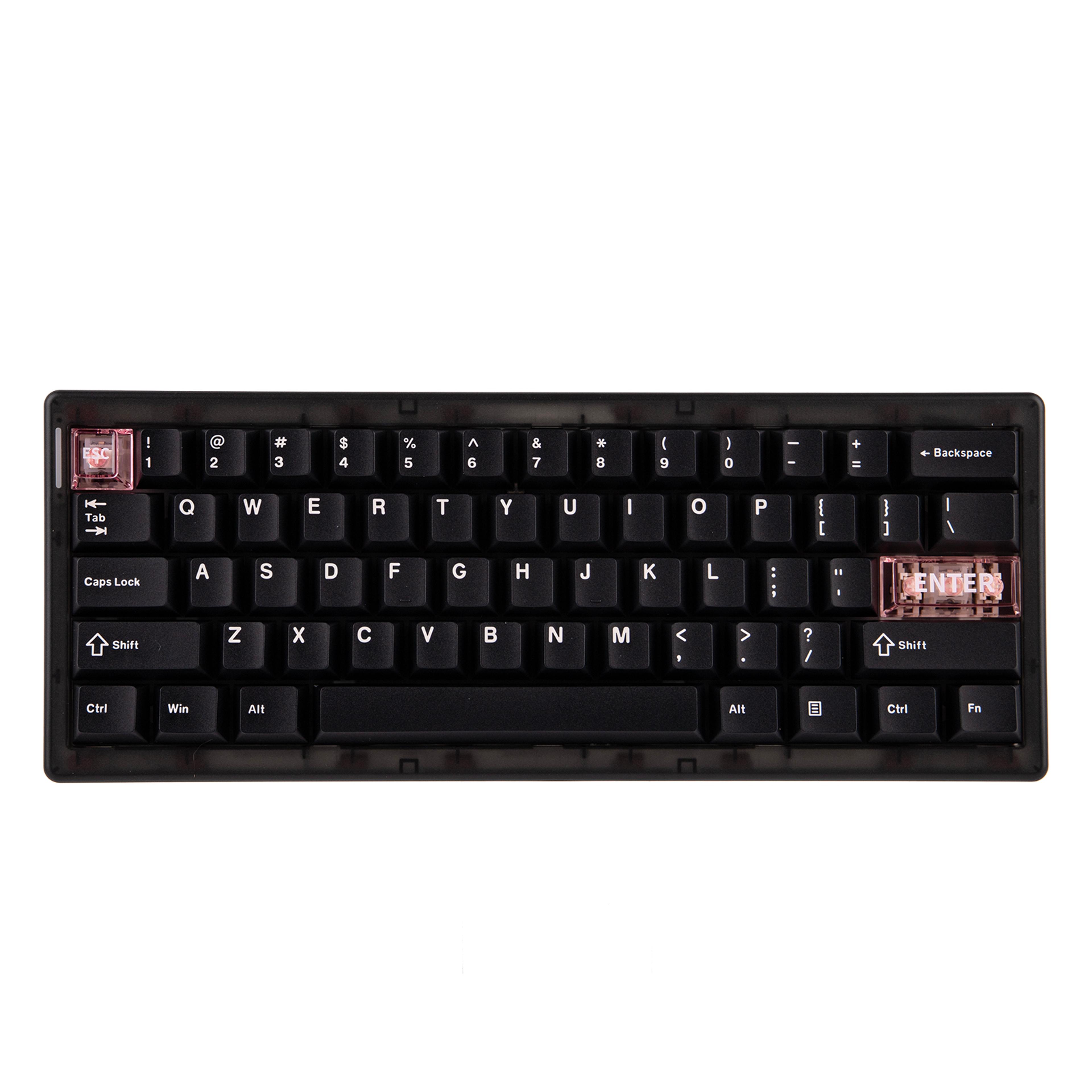 percent wireless mechanical keyboard with gasket mount and rgb