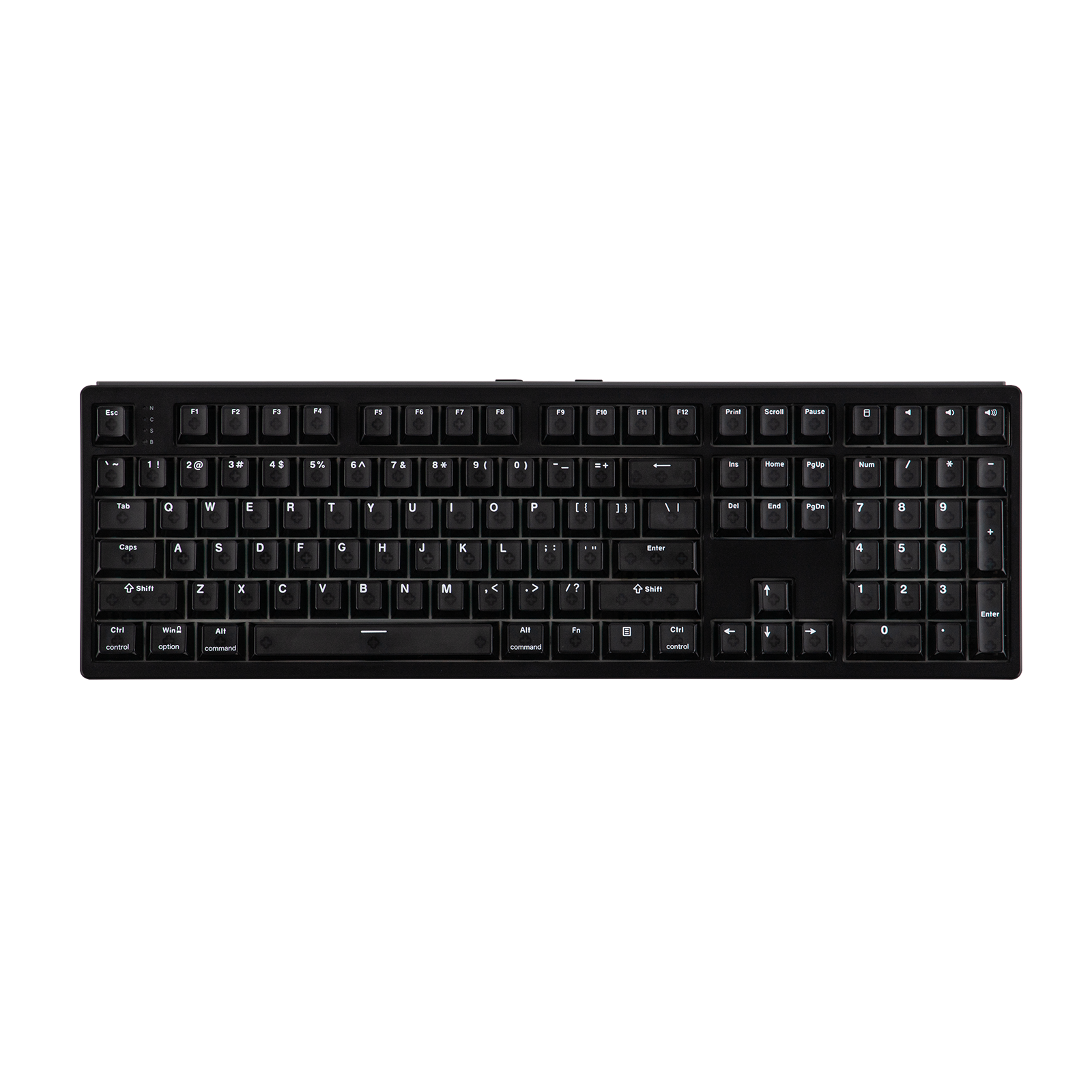 full size wireless hall effect gaming keyboard