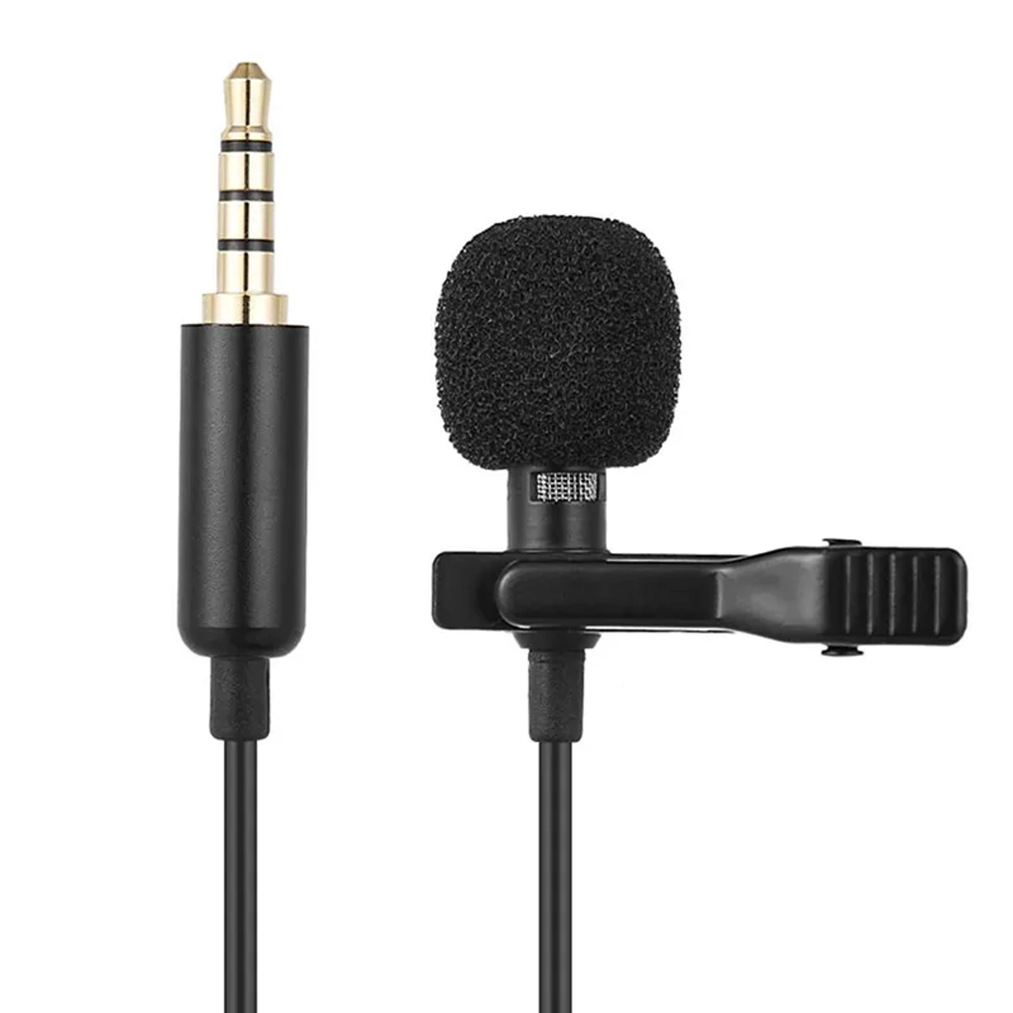 wired lavalier microphone usb c clip on mic for android