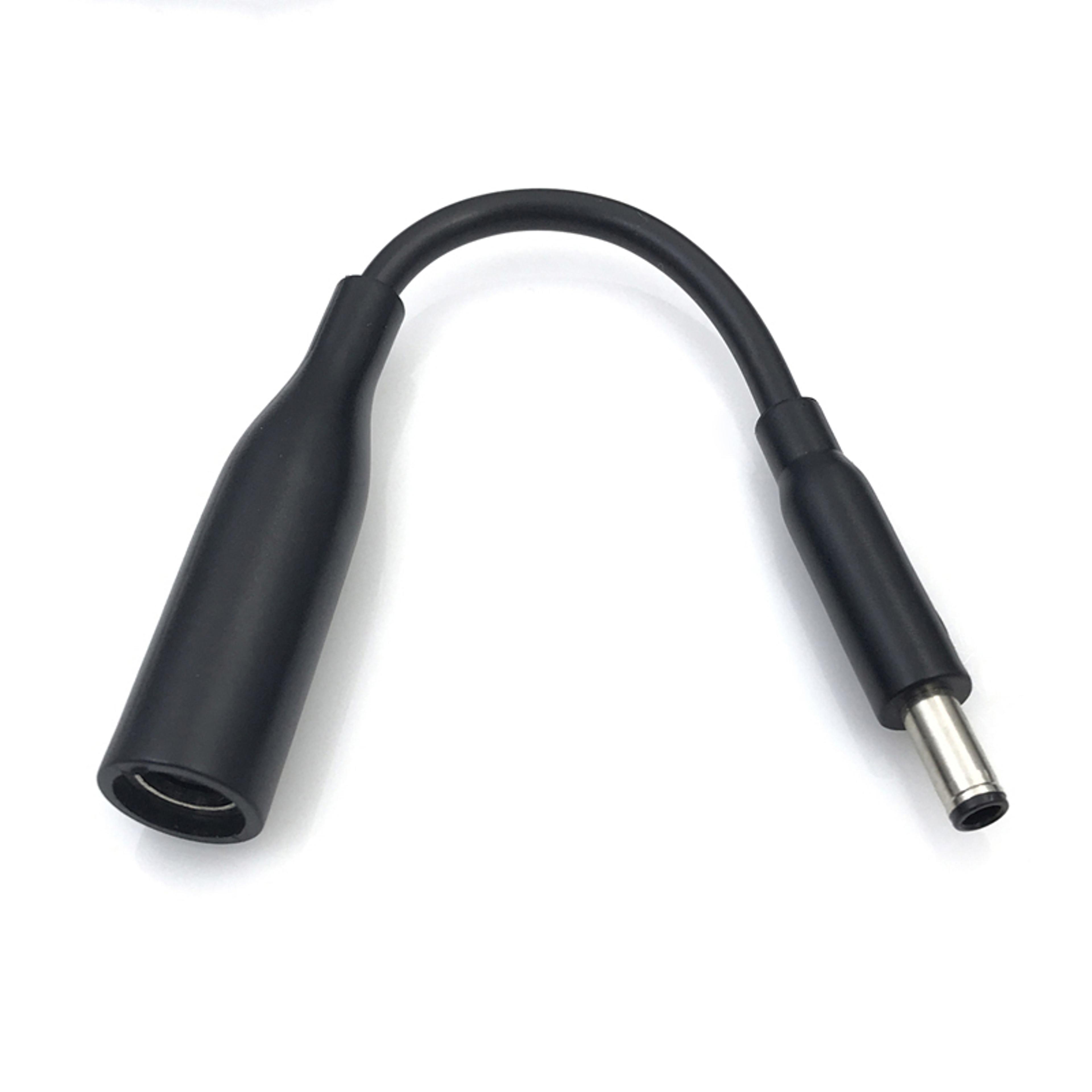 dell laptop charger adapter female to male central pin power connector