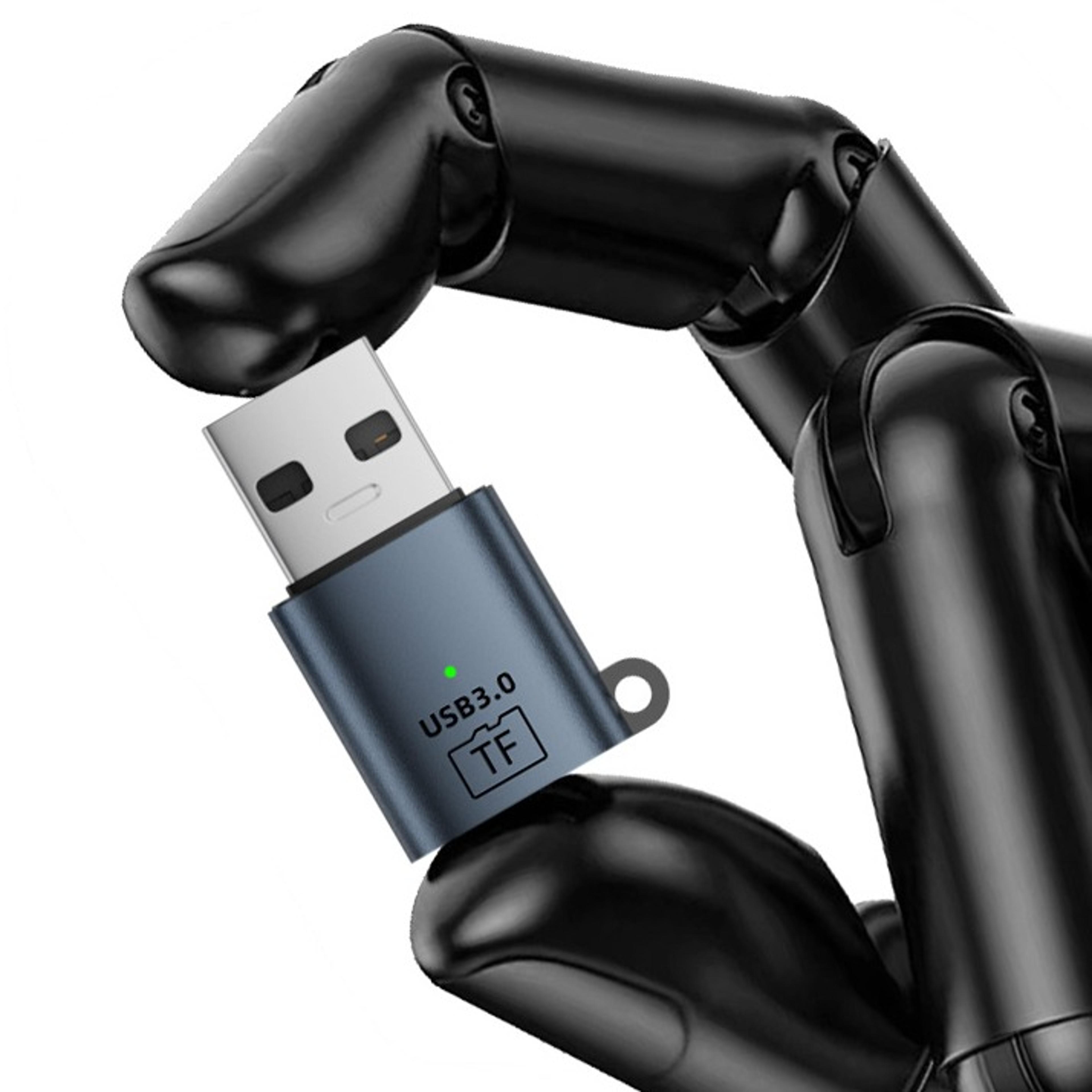 portable usb c usb tf memory card reader for laptop pc and mobile devices