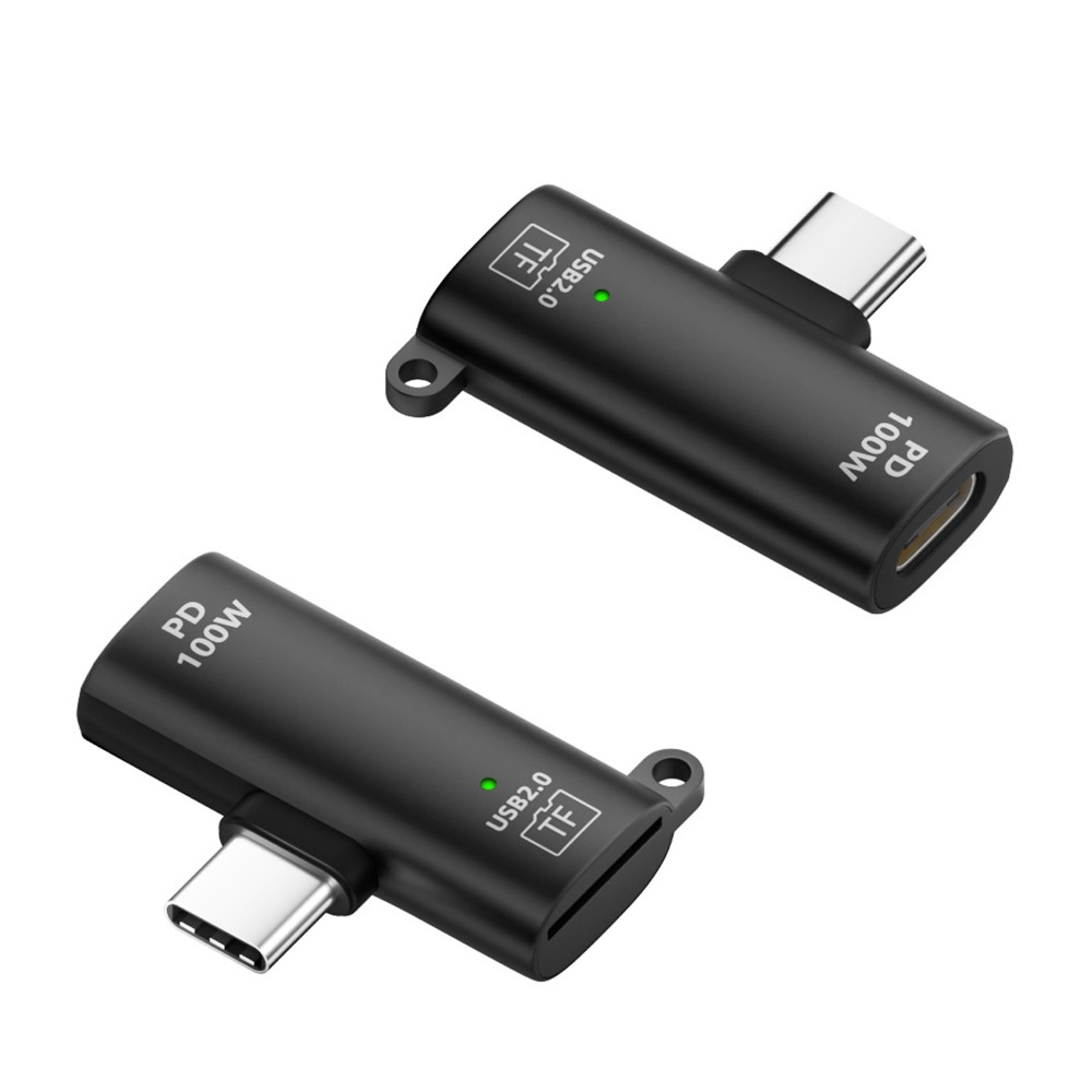 usb c tf card reader with pd fast charging and high speed data transfer
