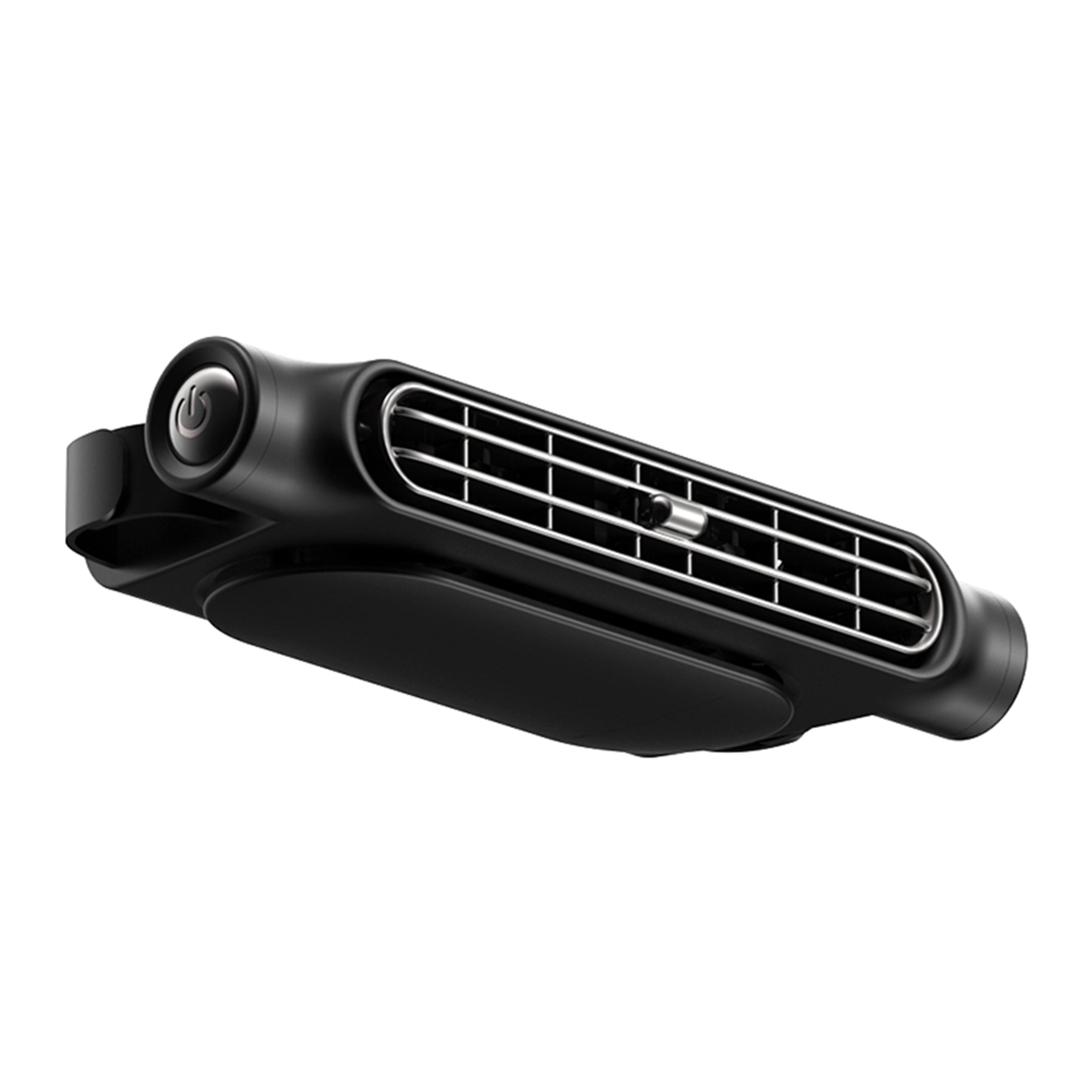 portable car seat cooling fan with speed adjustable airflow