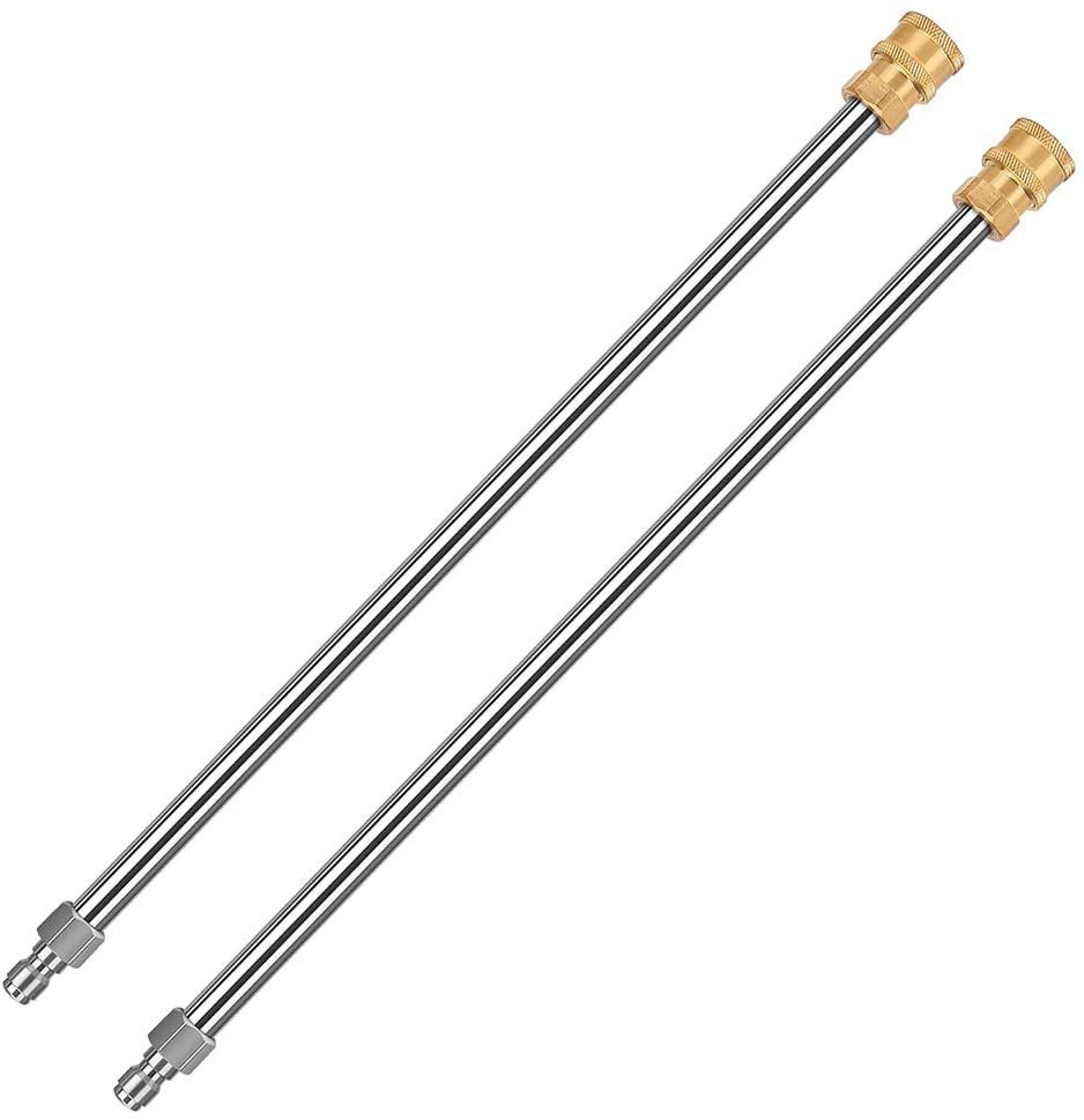 pressure washer extension wand stainless steel quick connect lance