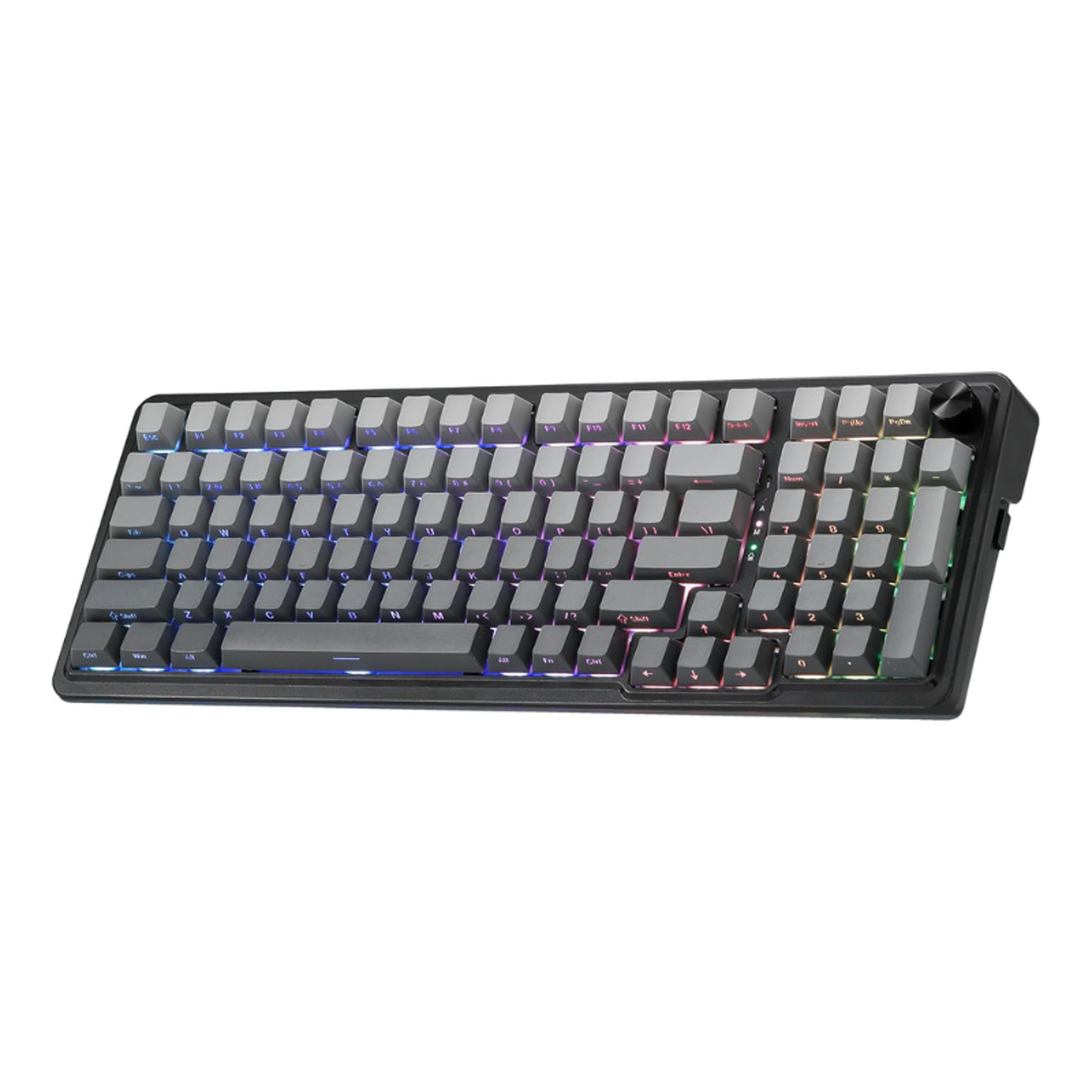 wireless mechanical keyboard gasket rgb hot swappable gaming keyboard
