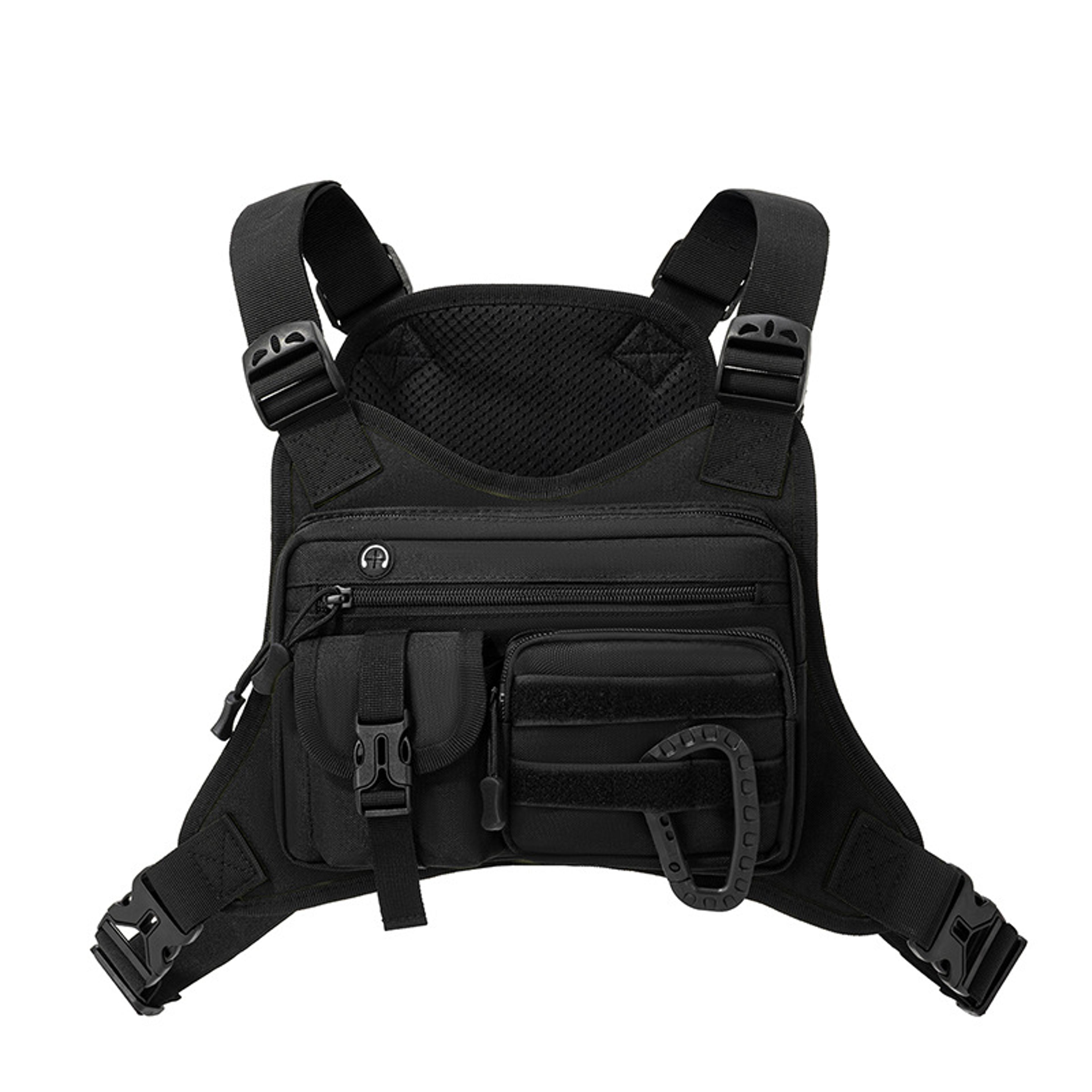 waterproof tactical chest bag wear resistant outdoor vest backpack for hunting hiking