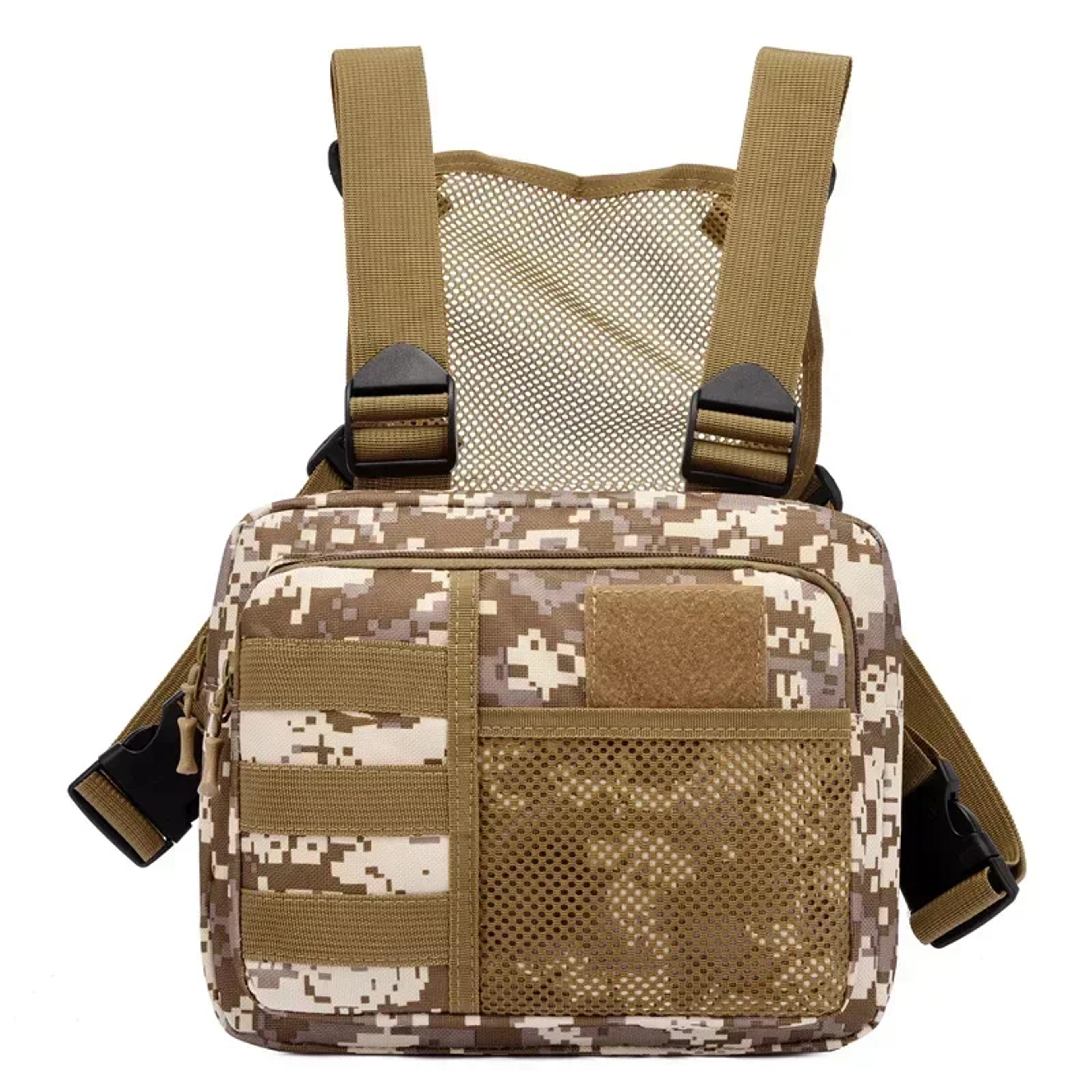 tactical chest rig bag waterproof oxford multi pocket streetwear vest bag