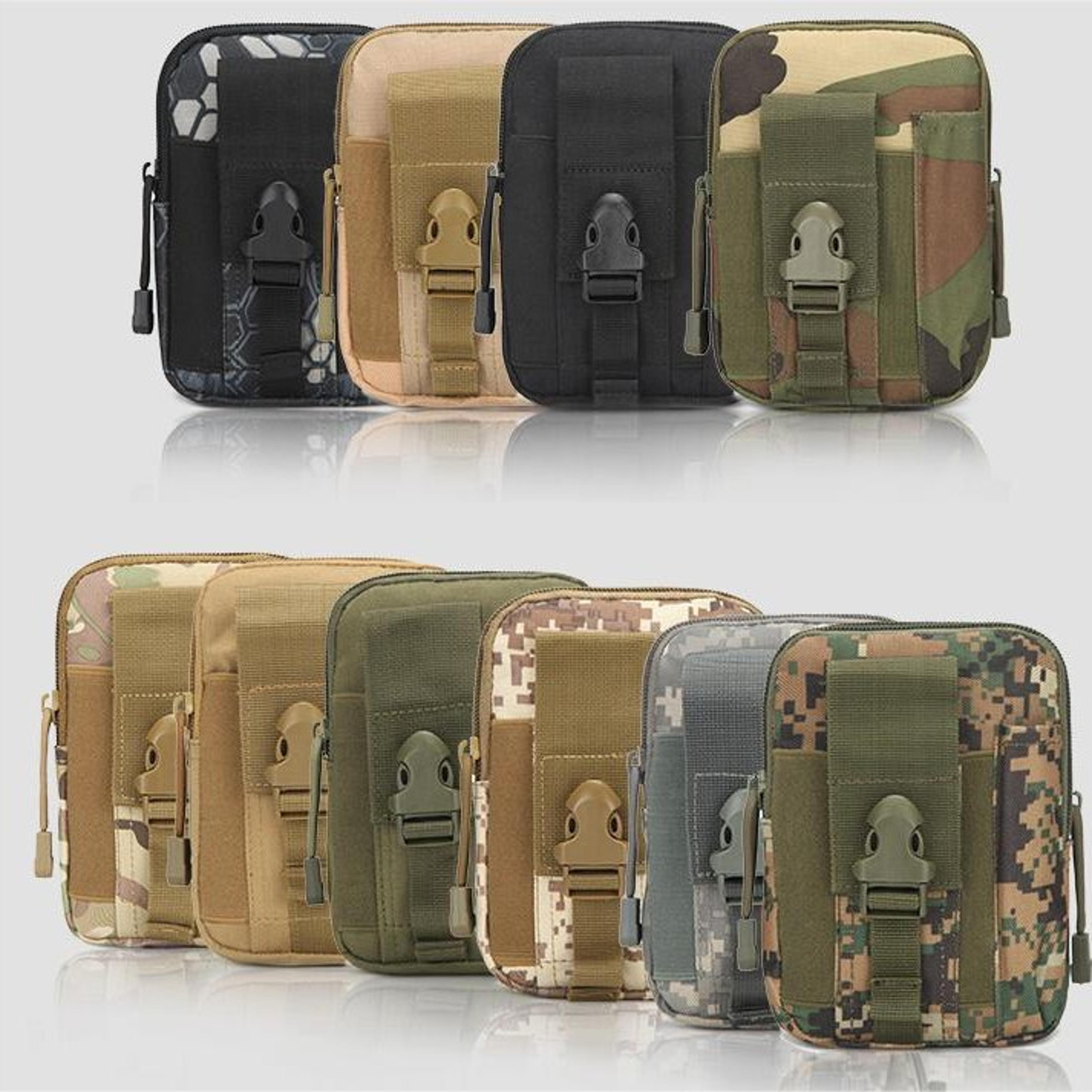 pouch edc utility belt bag with phone holders