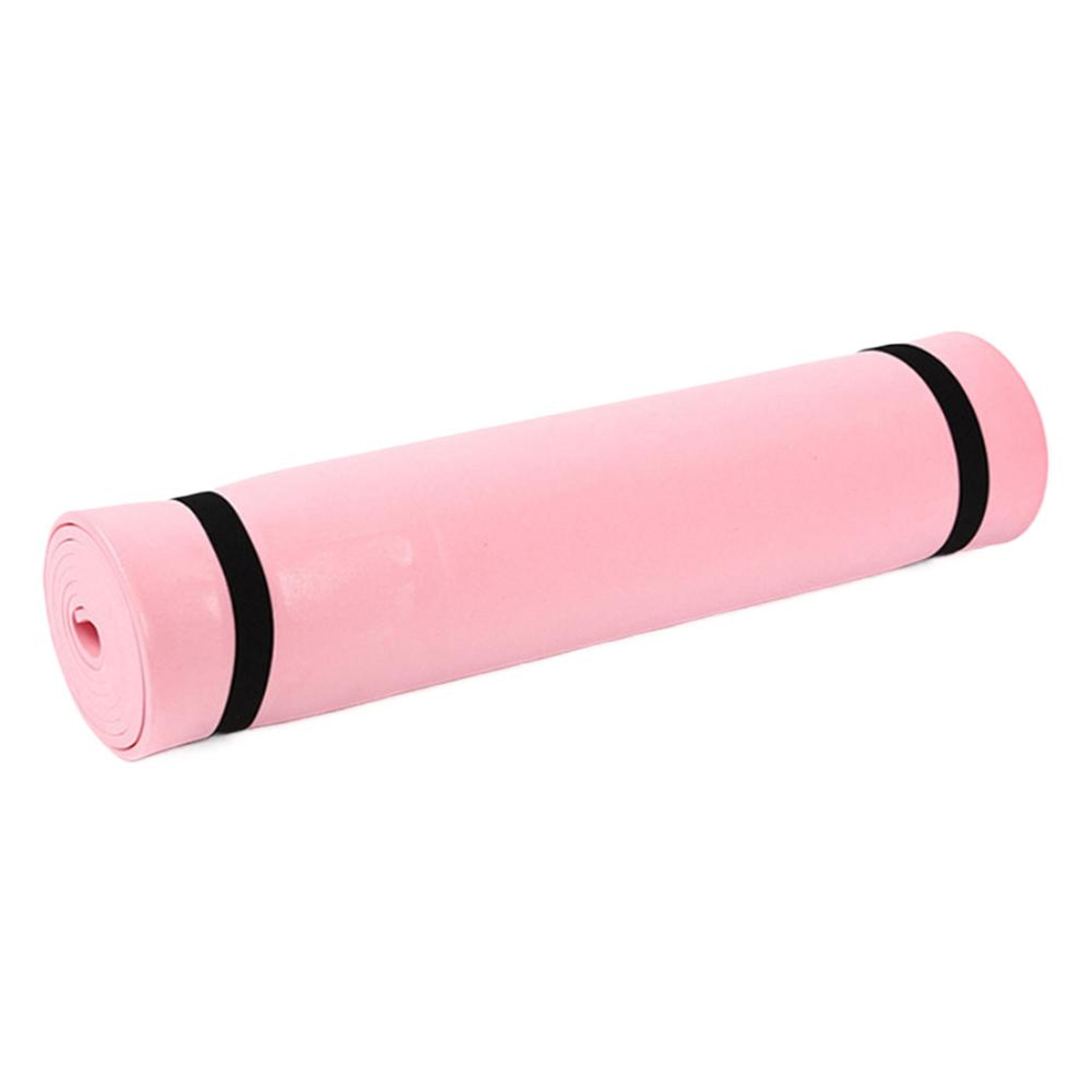 non slip yoga mat lightweight cushioned exercise mat for pilates fitness and travel