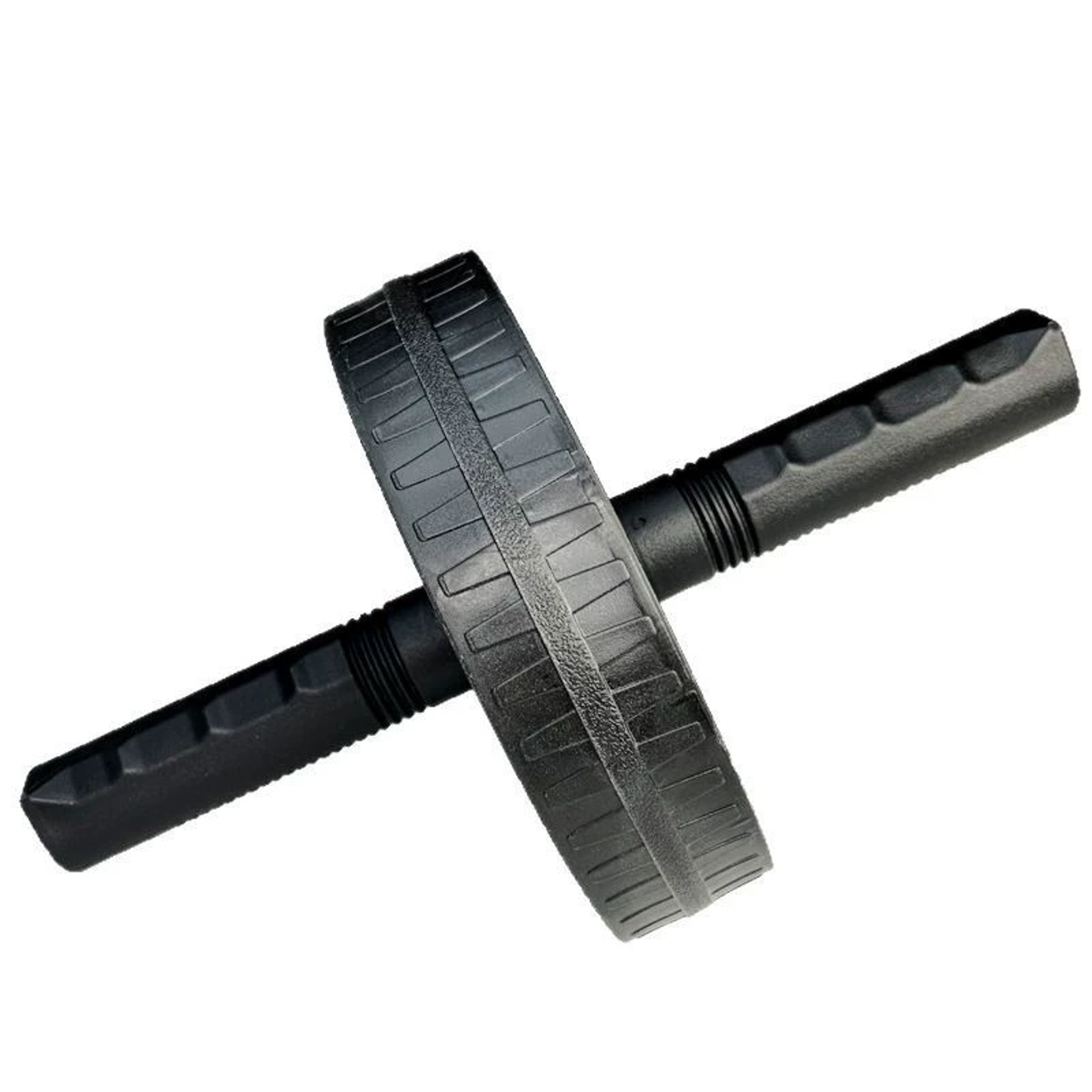 dual wheel ab roller silent core trainer for home fitness