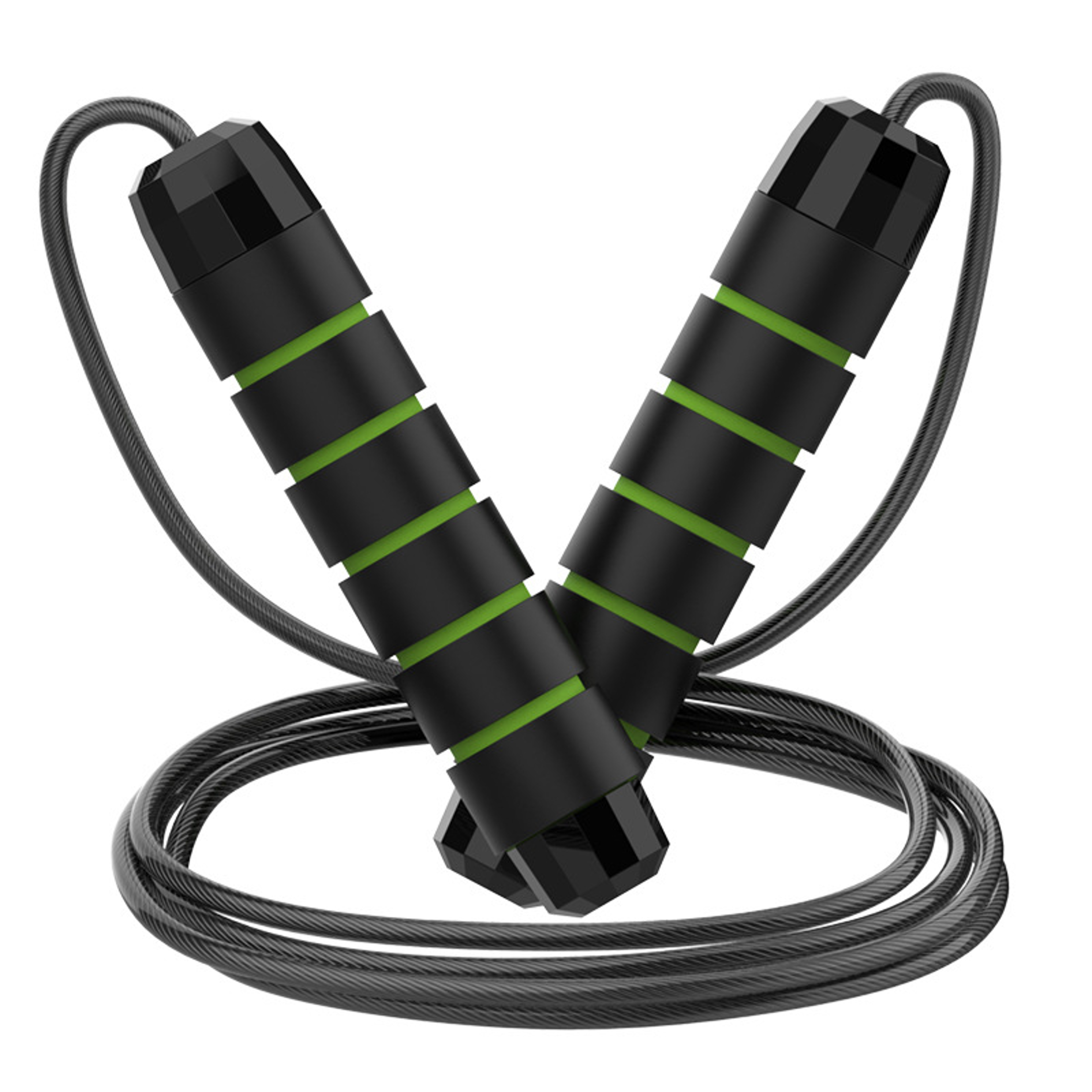 adjustable steel wire speed jump rope for cardio fitness training