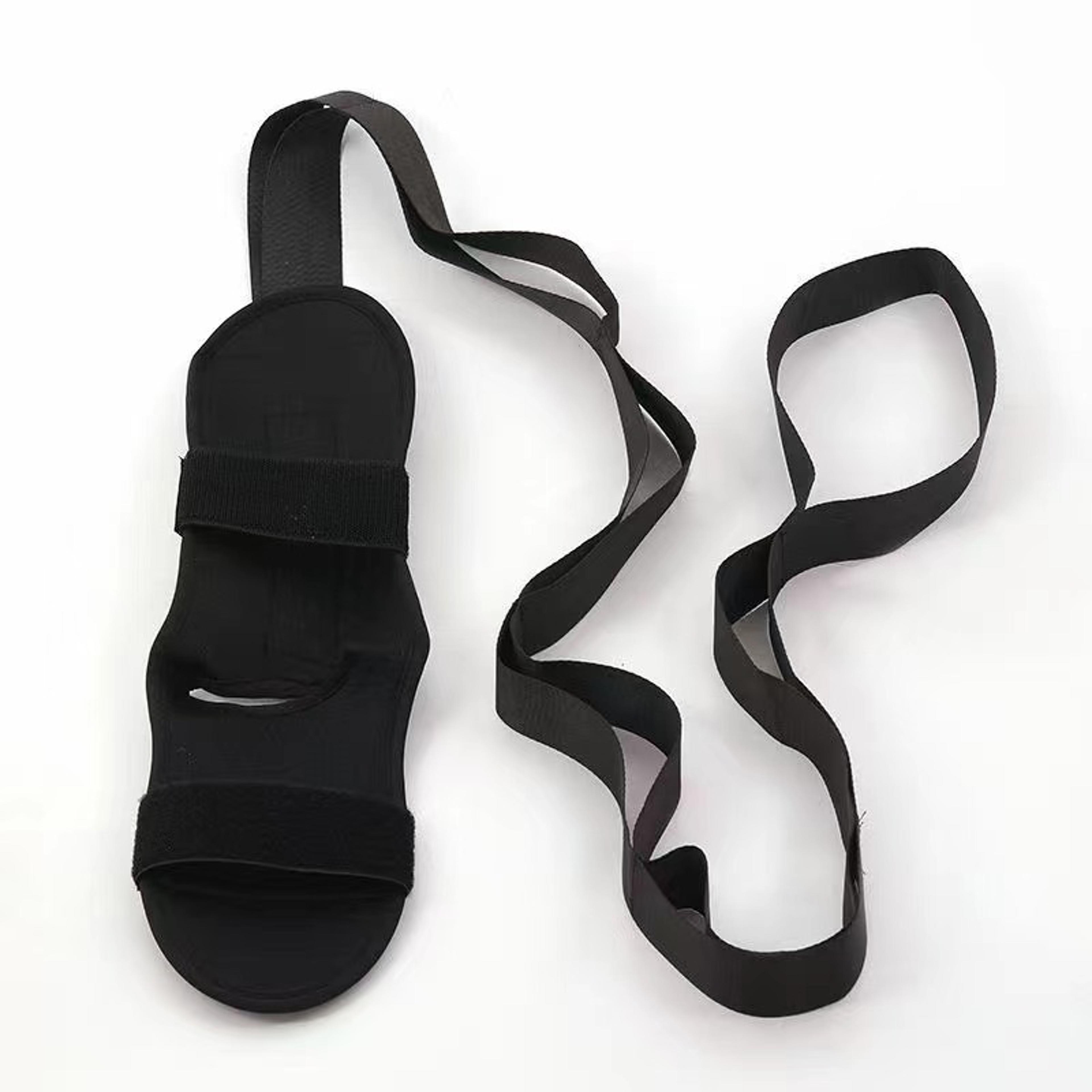yoga leg stretching strap foot and calf stretcher for flexibility and plantar fasciitis training