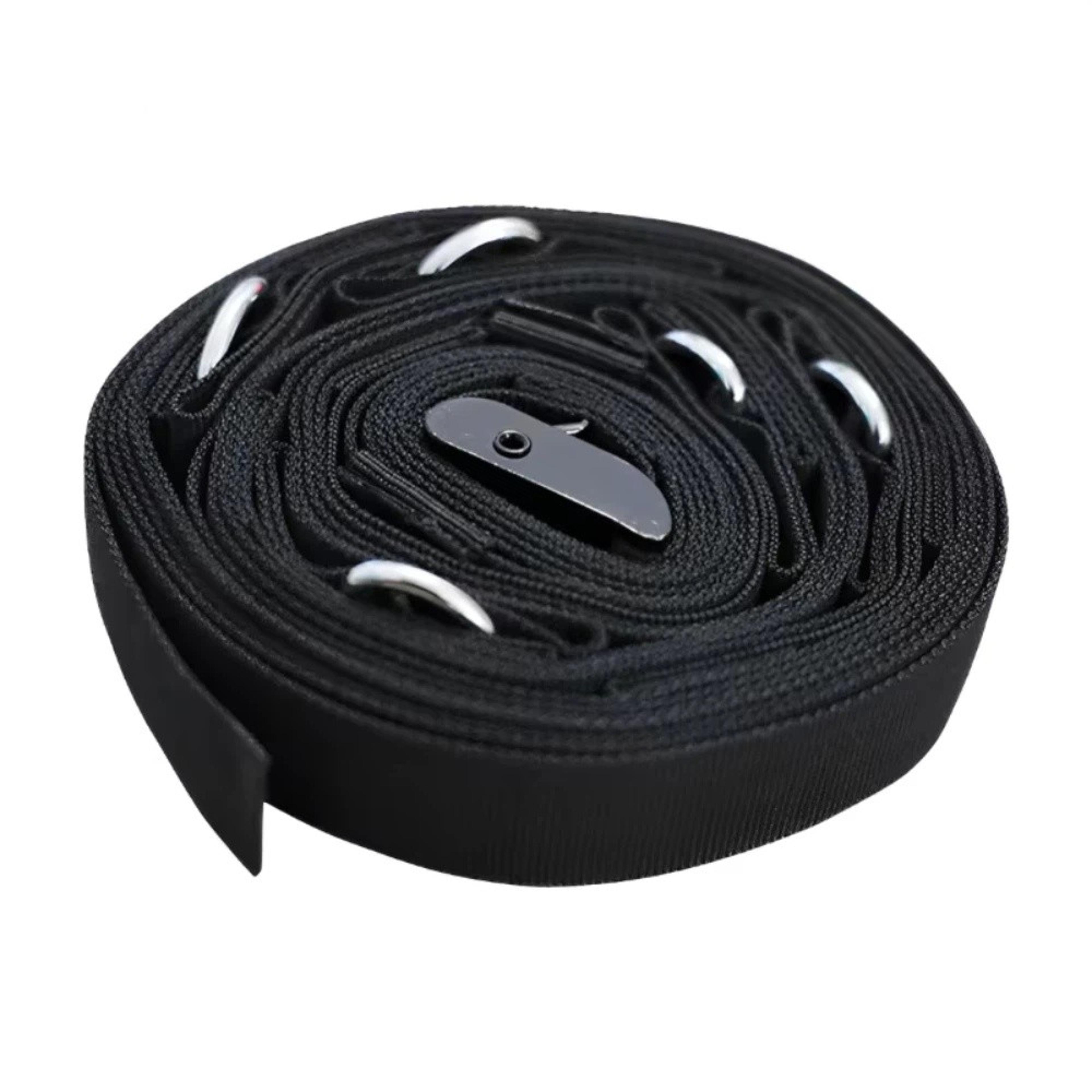 adjustable resistance band door anchor strap for home fitness training