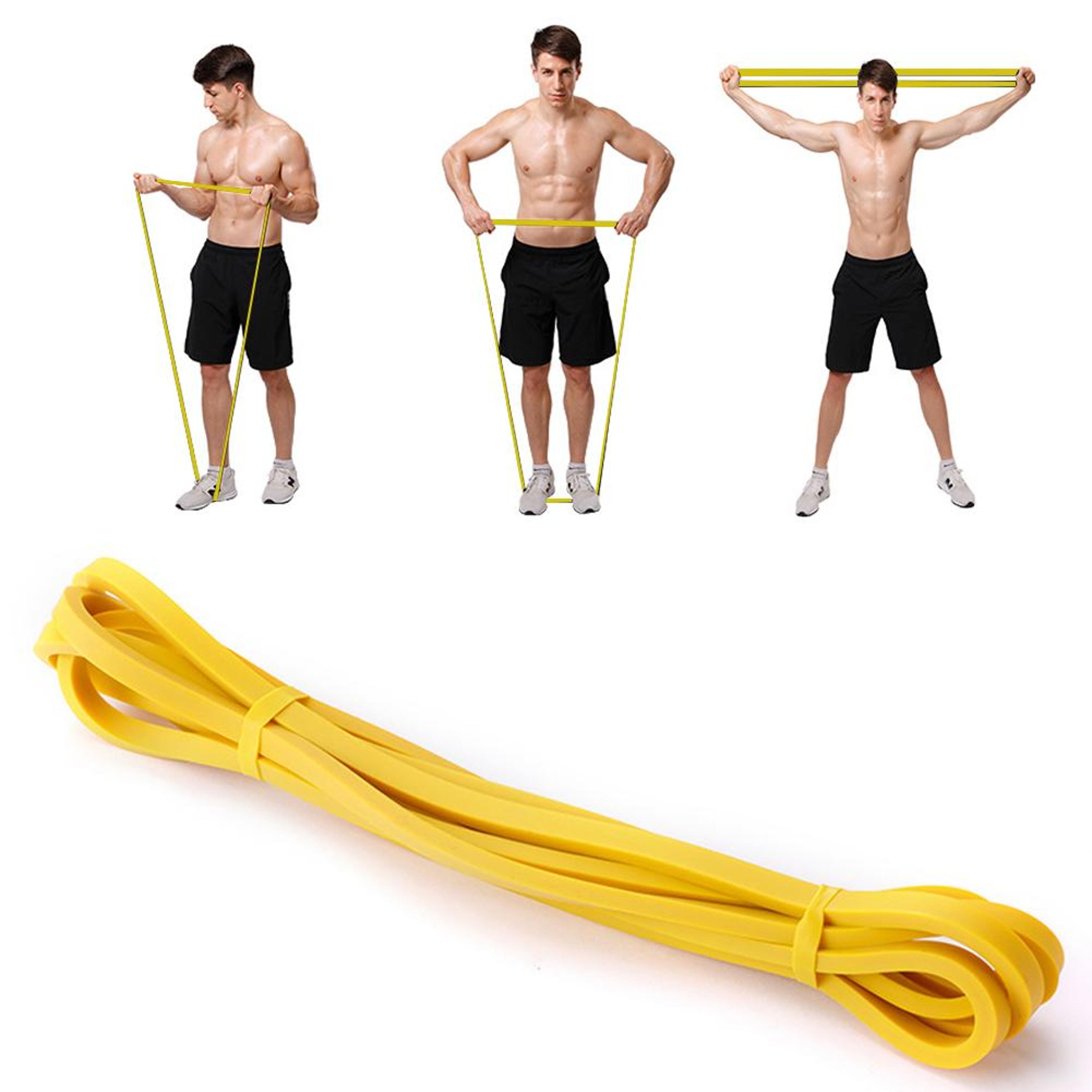 full body resistance band for strength training home workouts and stretching