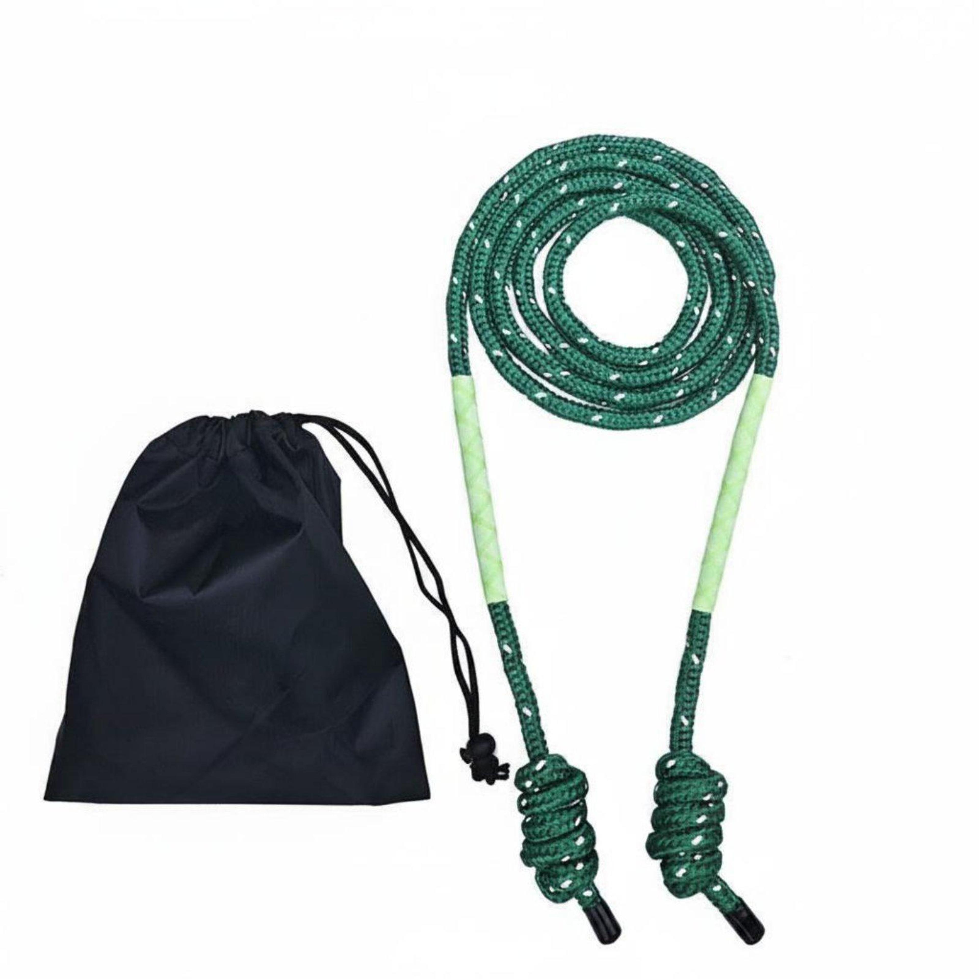 heavy weighted jump rope handleless resistance cardio training rope