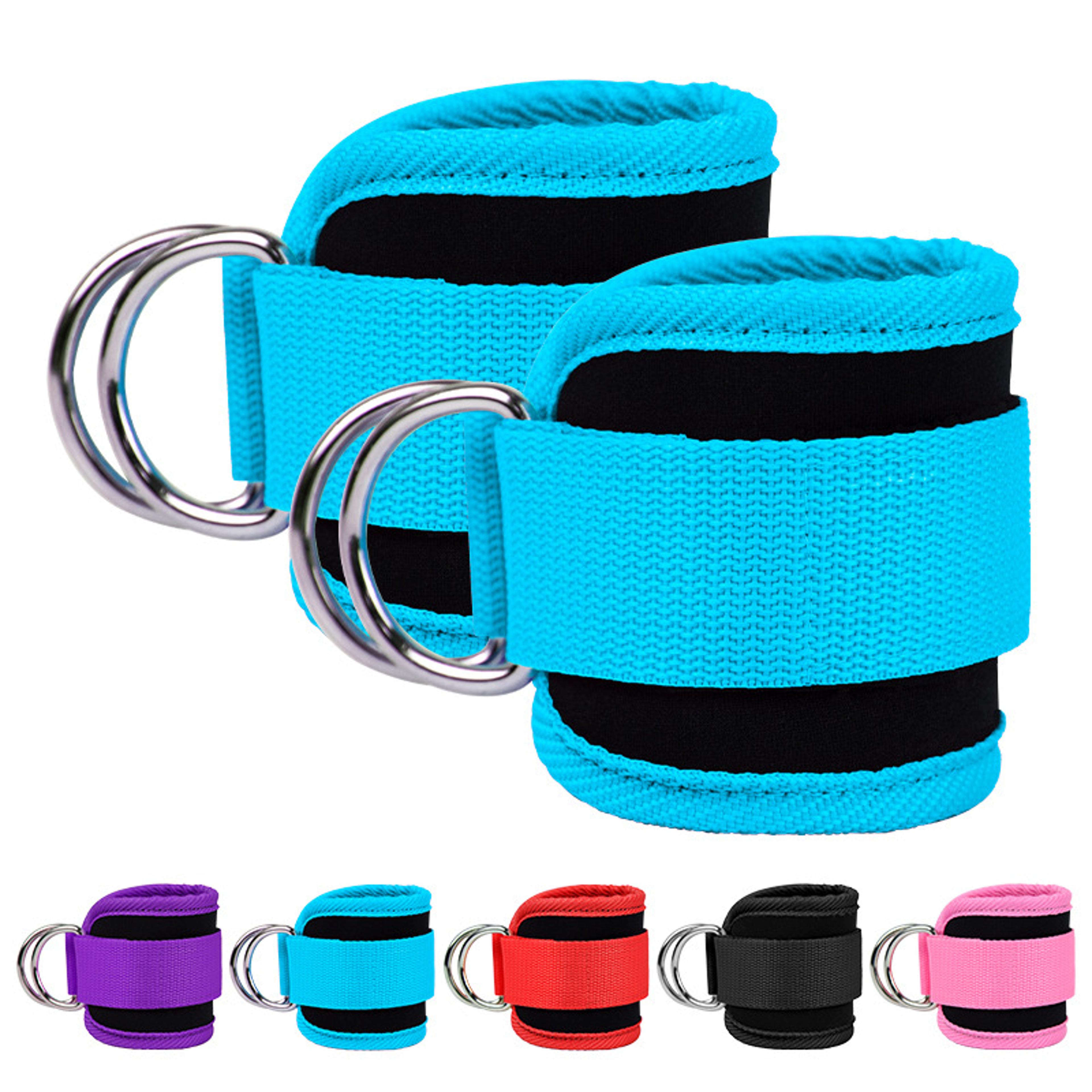 adjustable gym ankle strap cable machine cuff for glute and leg workouts