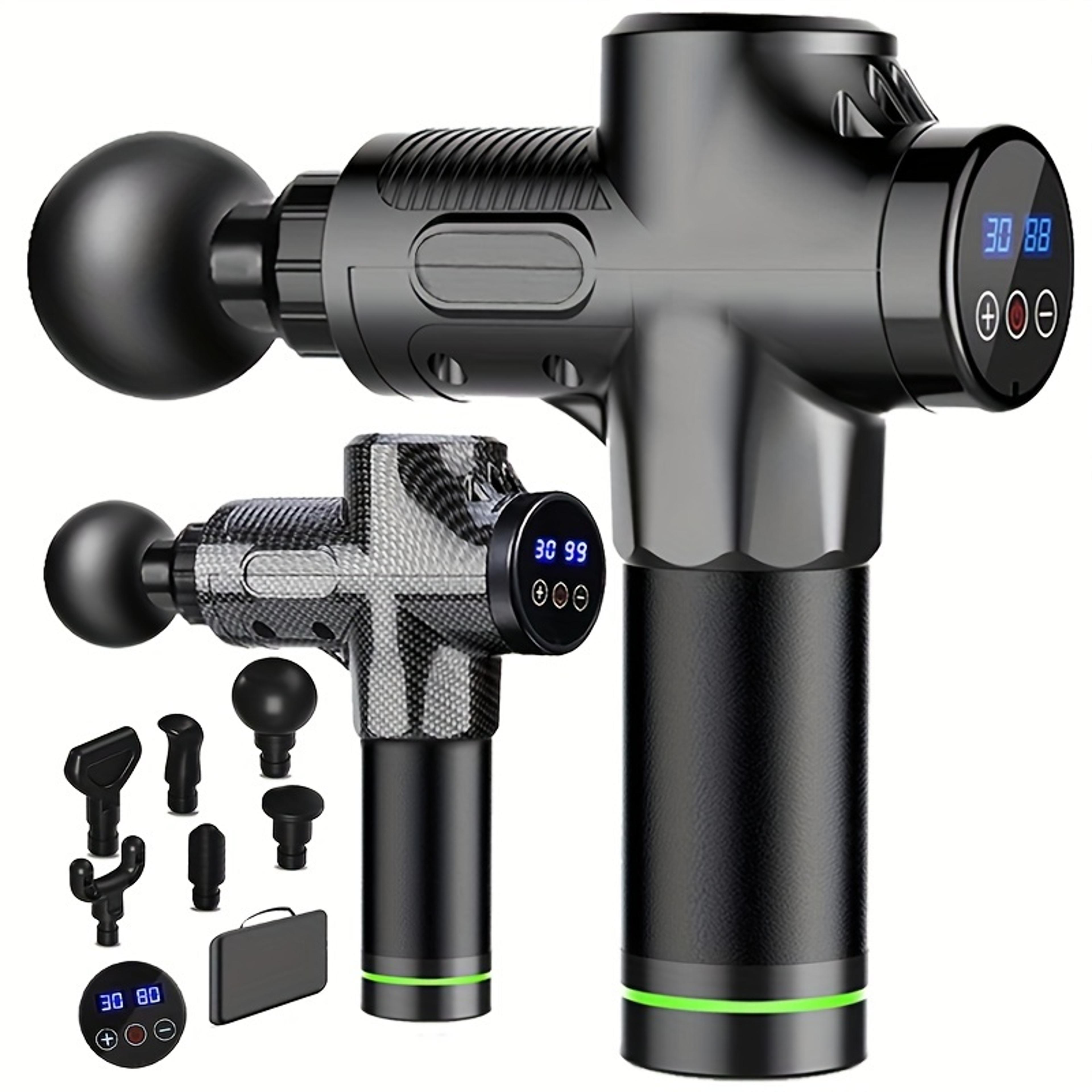 speed deep tissue massage gun quiet percussion muscle recovery massager
