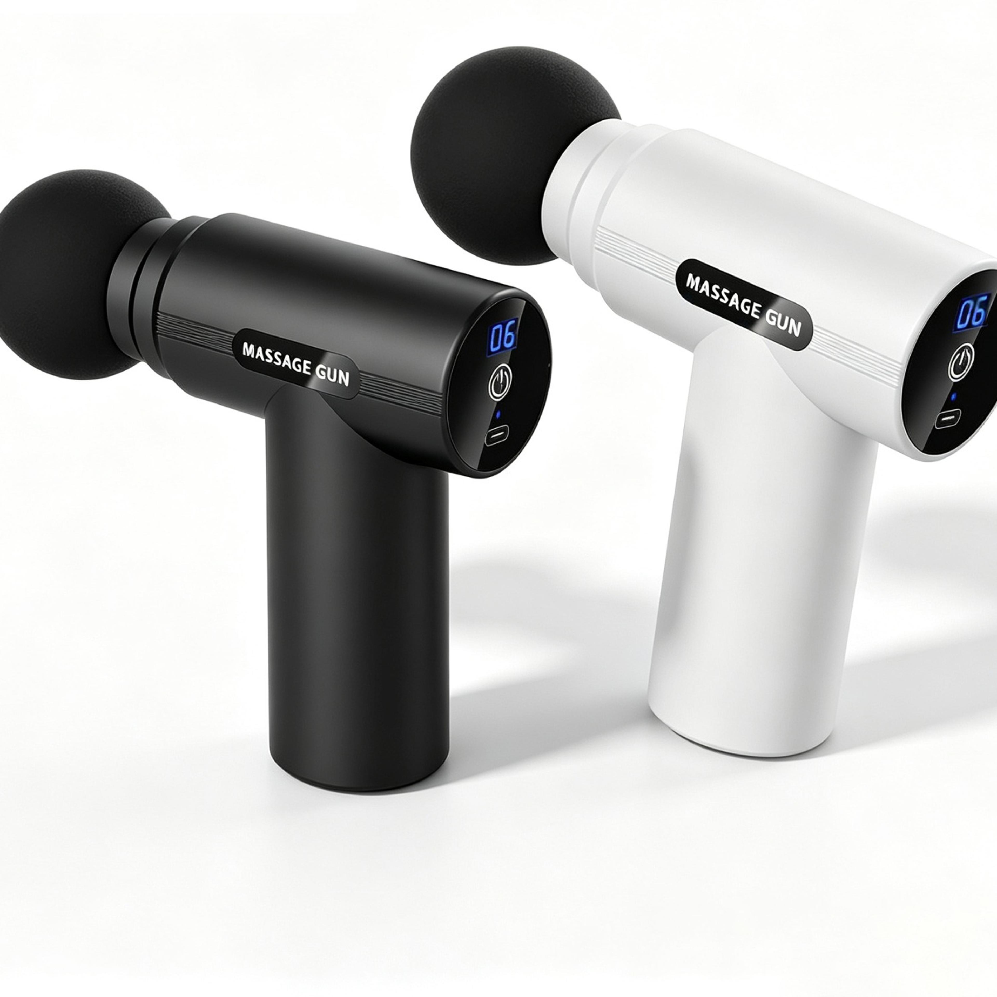 usb mini massage gun portable deep tissue muscle massager for neck back and workout recovery