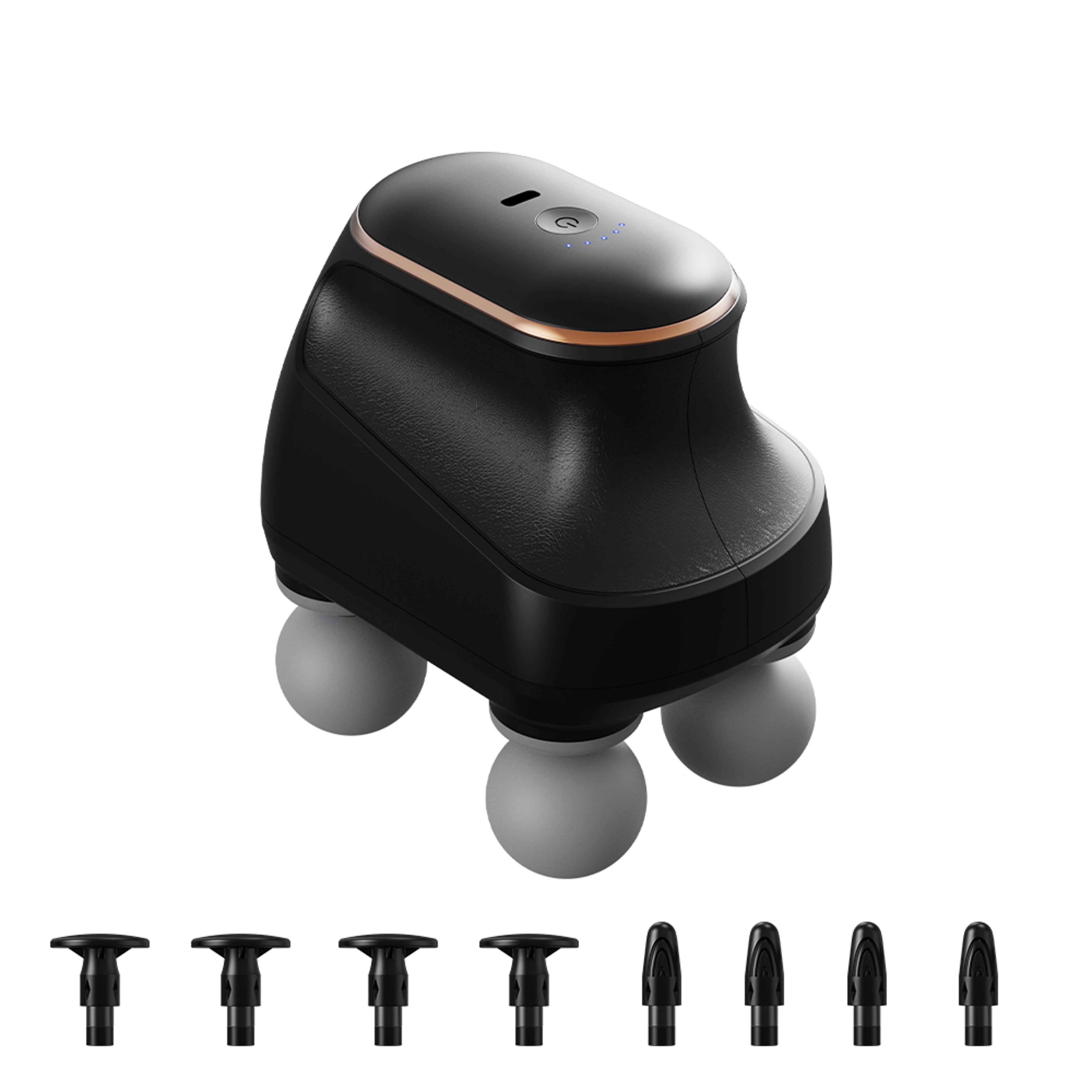 portable deep tissue massage gun high frequency muscle recovery massager with heads