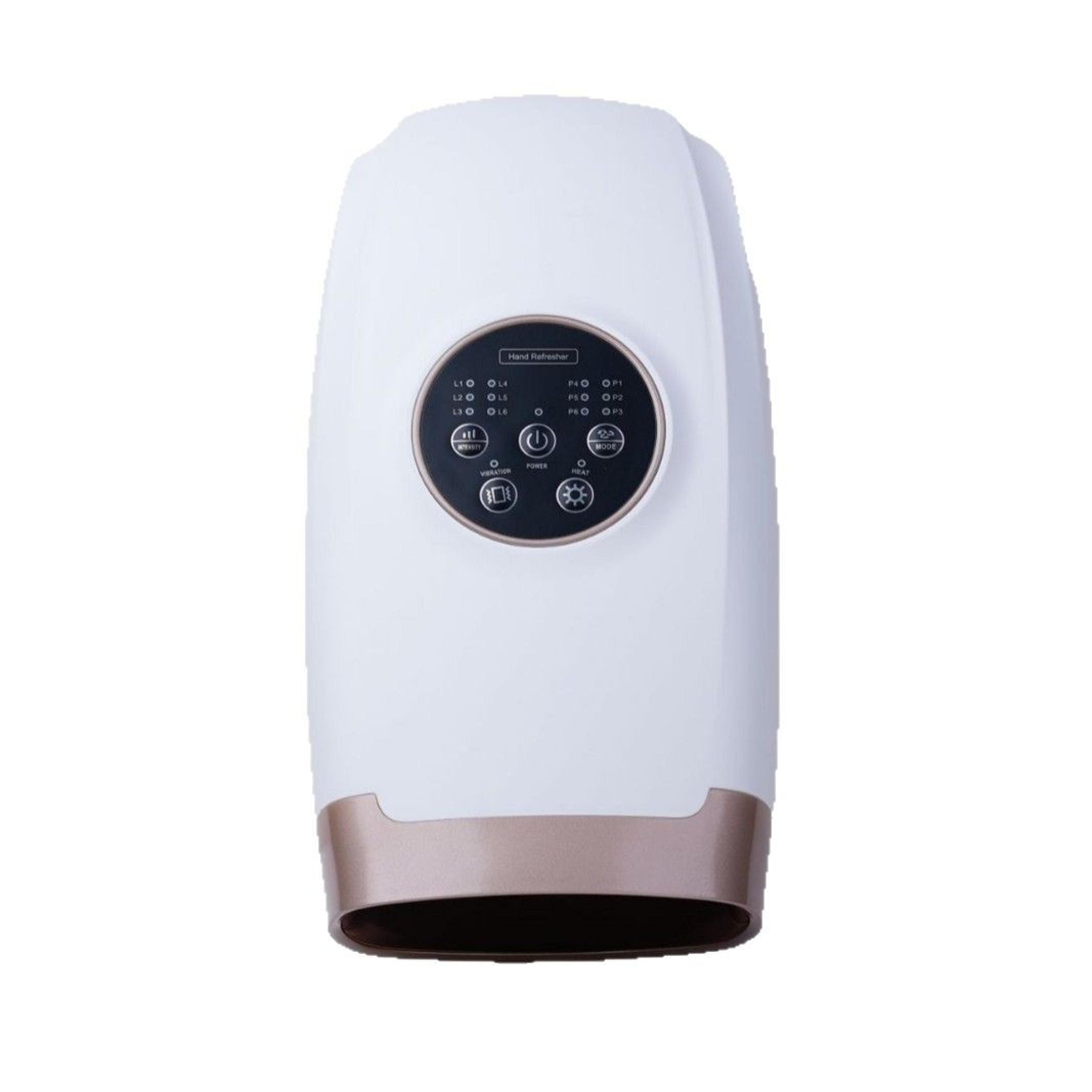 portable electric hand massager with heat and air compression for fingers palm and wrist