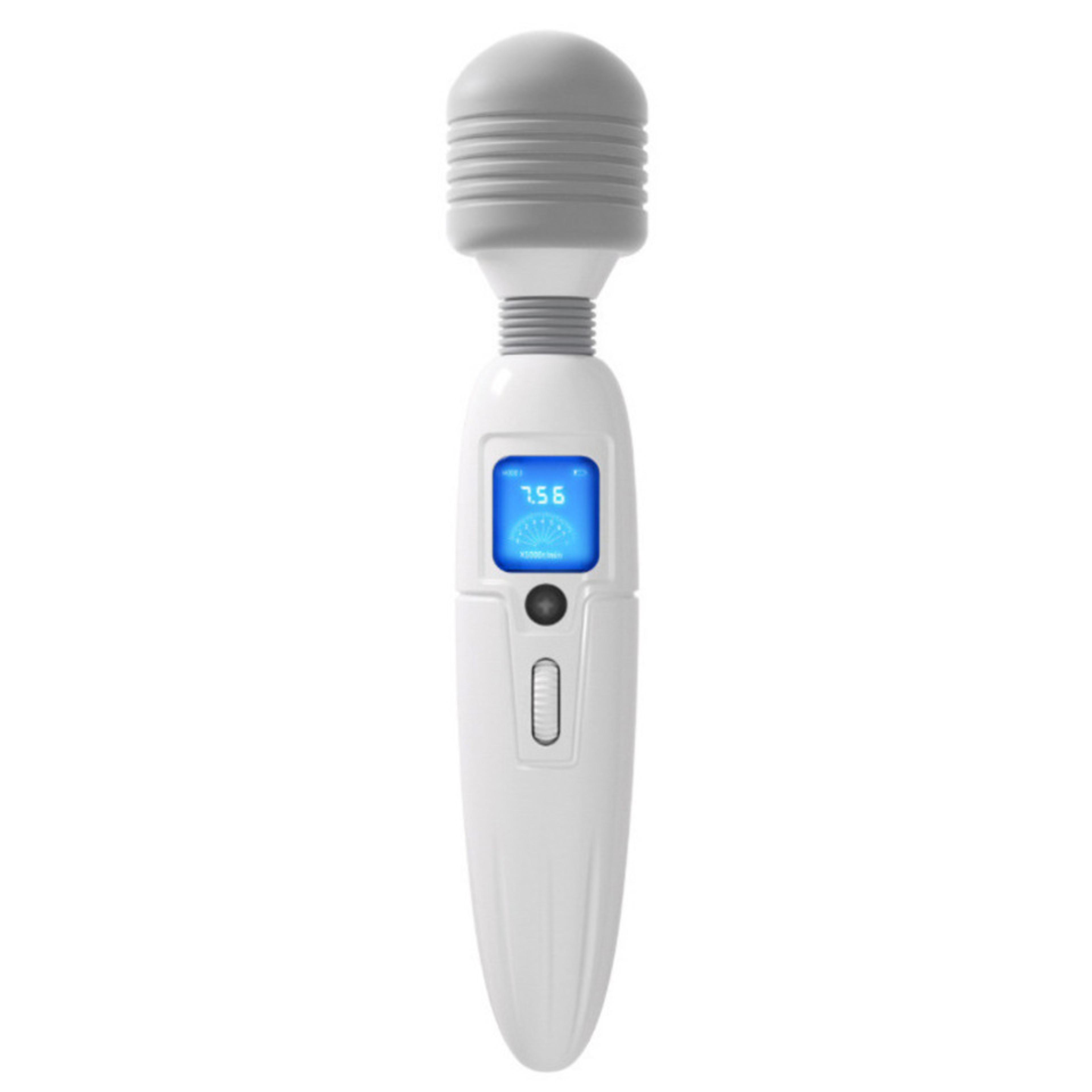 smart heated deep tissue massage gun rechargeable lcd body muscle massager