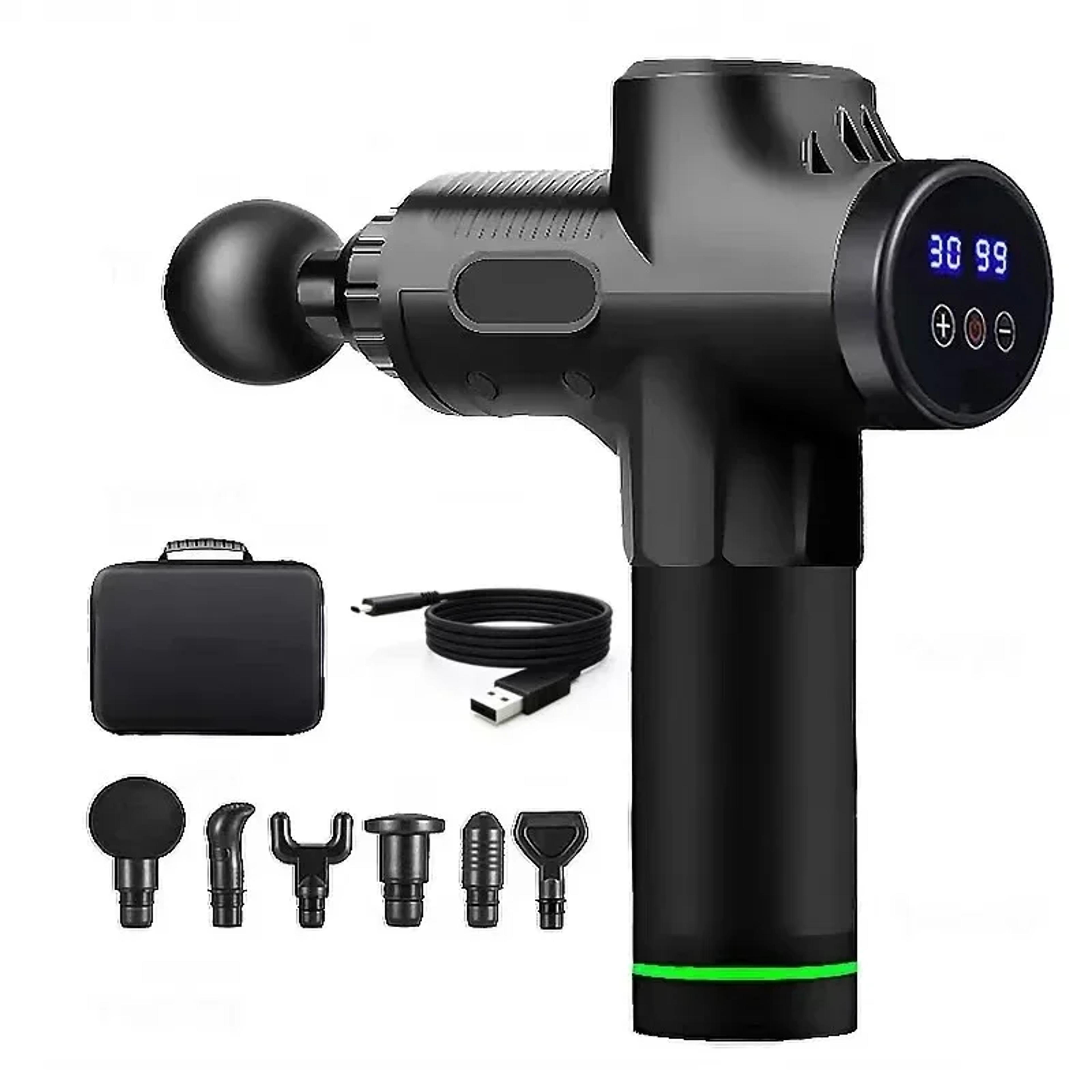 deep tissue massage gun rechargeable percussion muscle massager