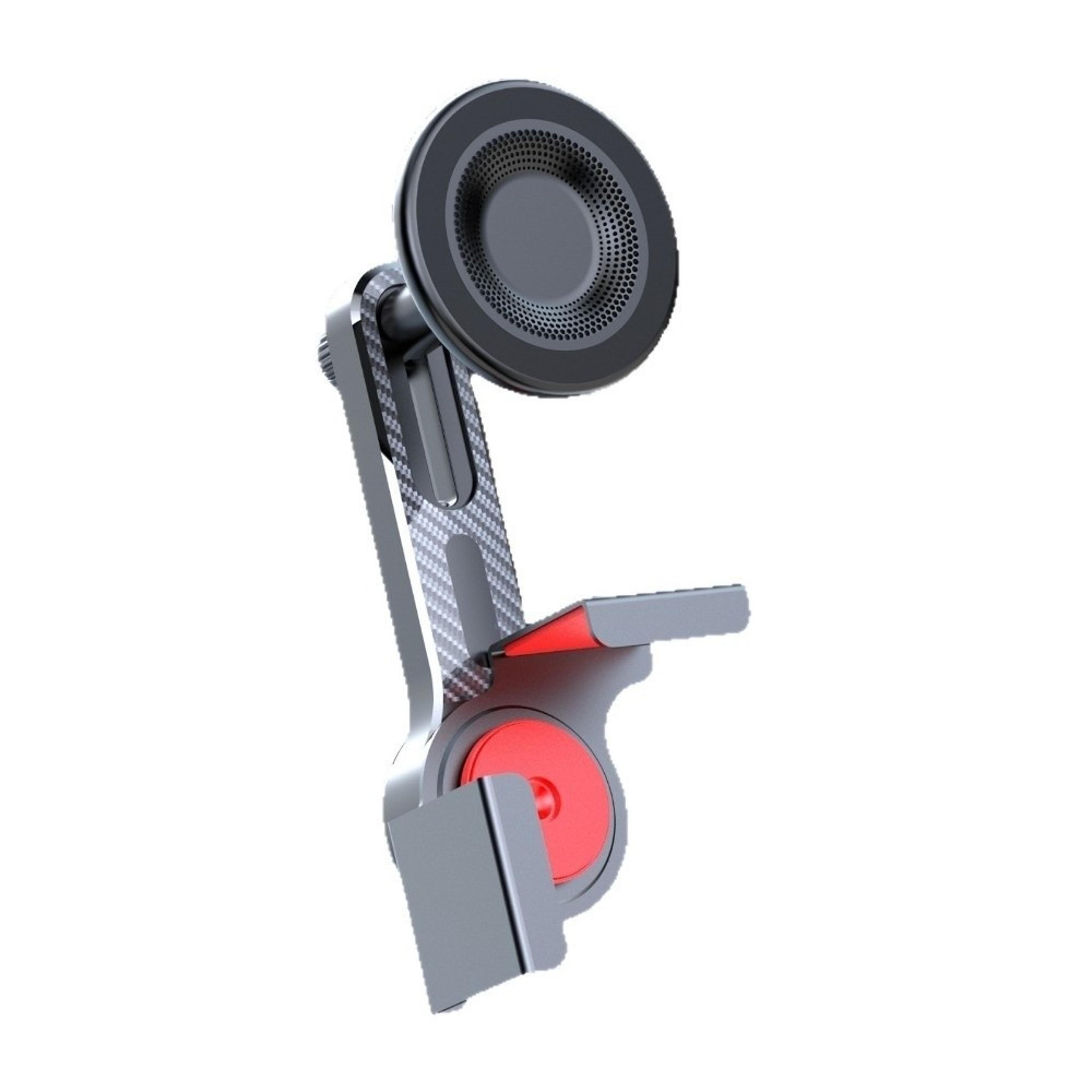 magnetic car phone holder rotating anti shake central screen mount