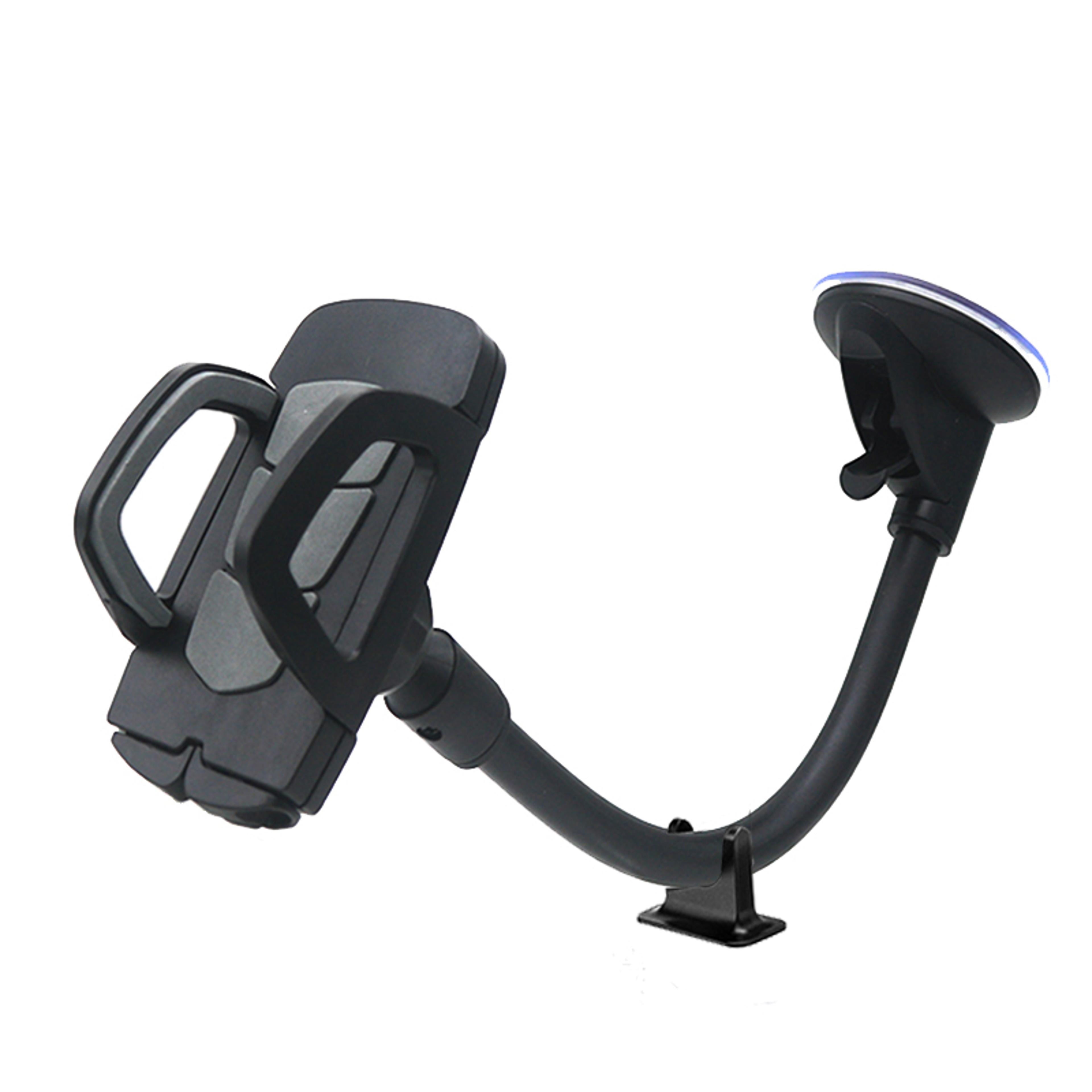 long arm car phone holder rotation suction cup dashboard windshield mount