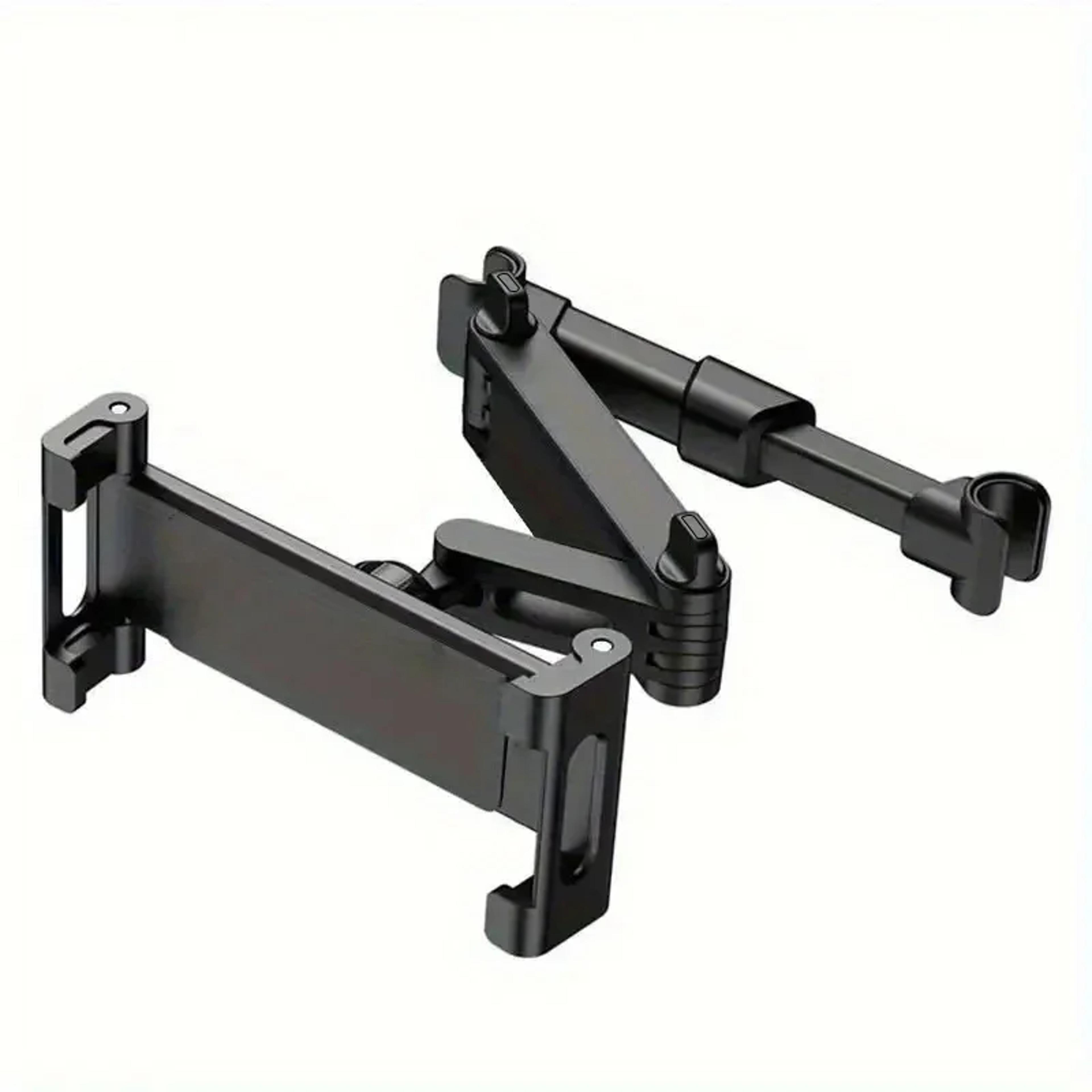 telescopic car headrest tablet holder rotating back seat phone mount