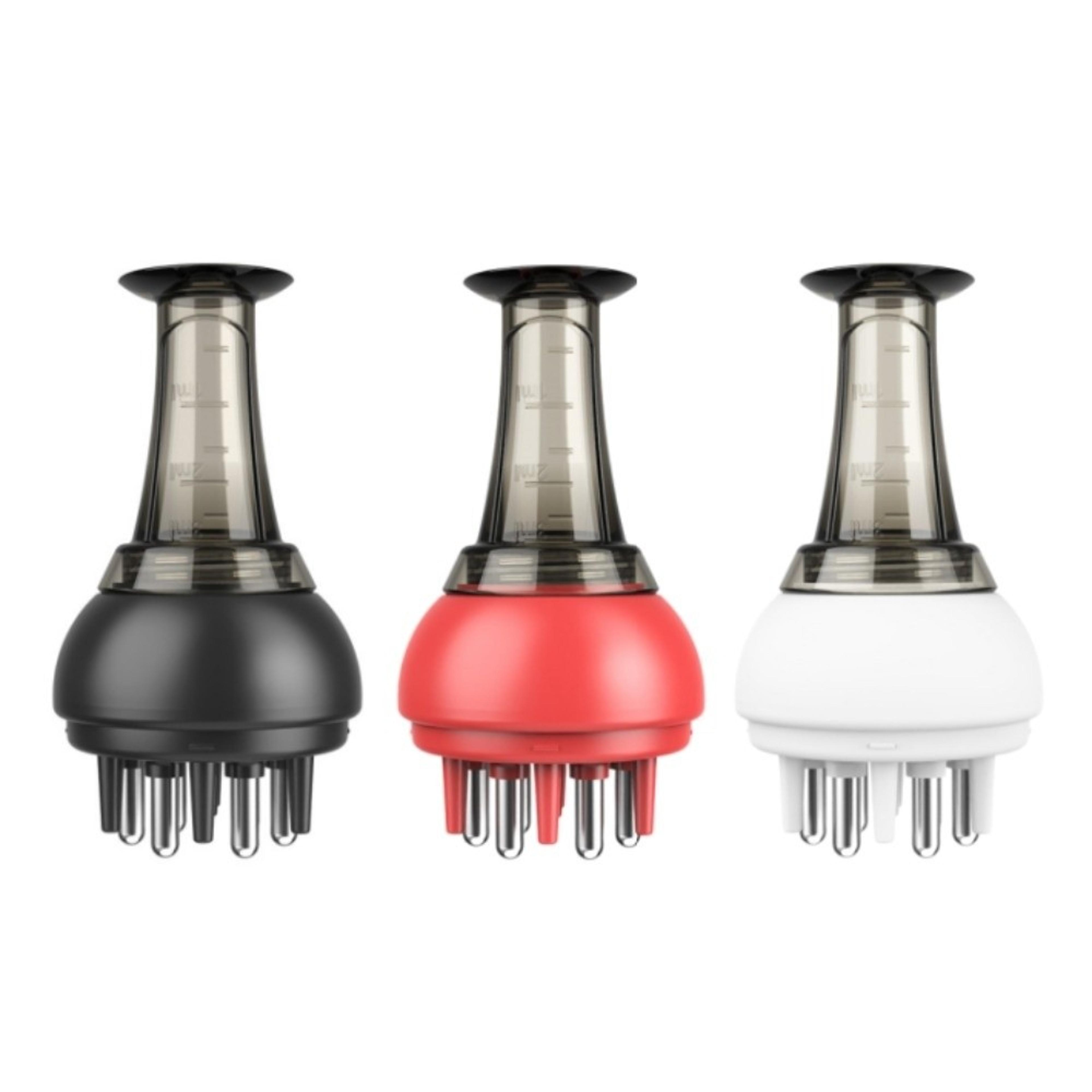 precision scalp applicator comb hair oil serum roller ball dispenser