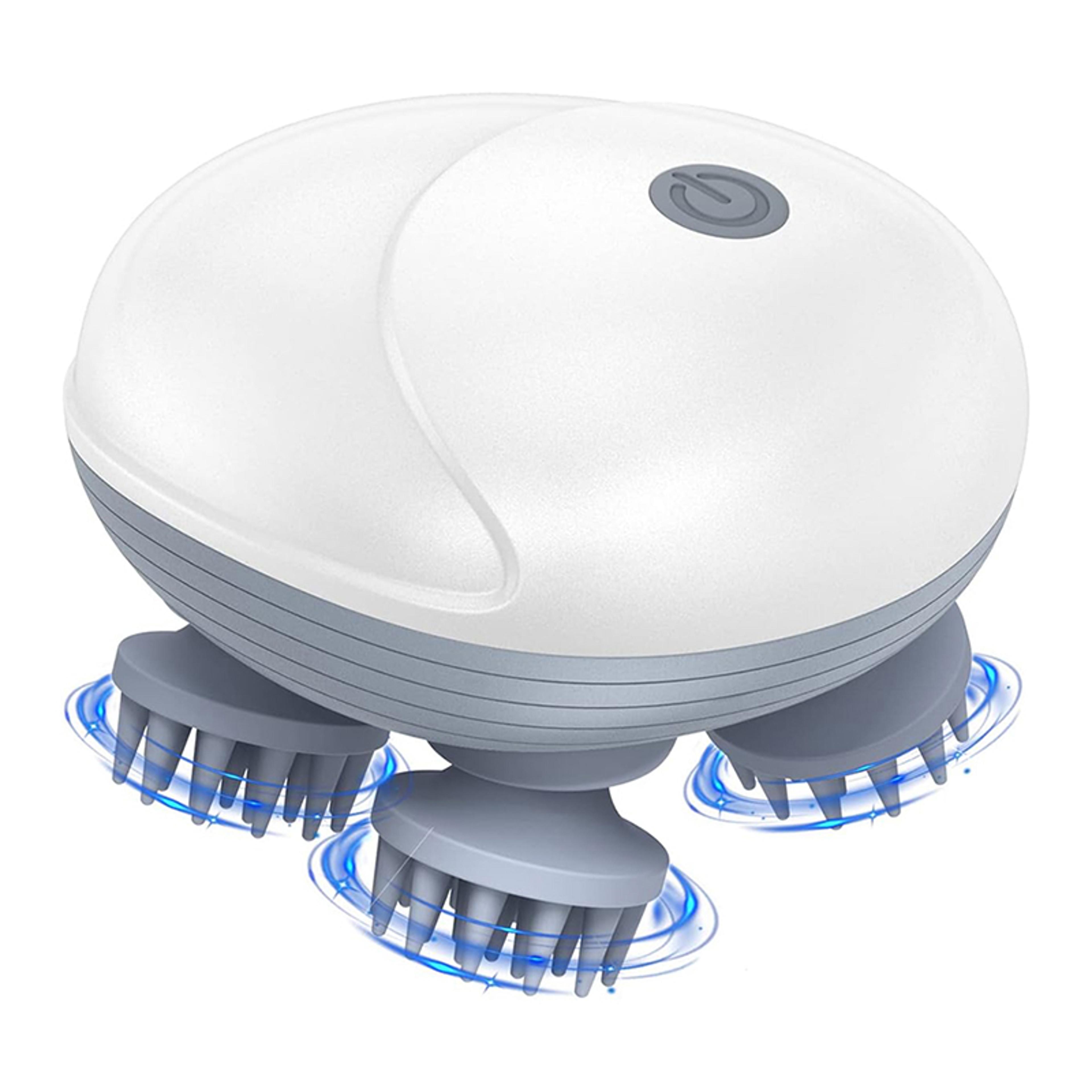 electric scalp massager deep tissue head neck shoulder body massager