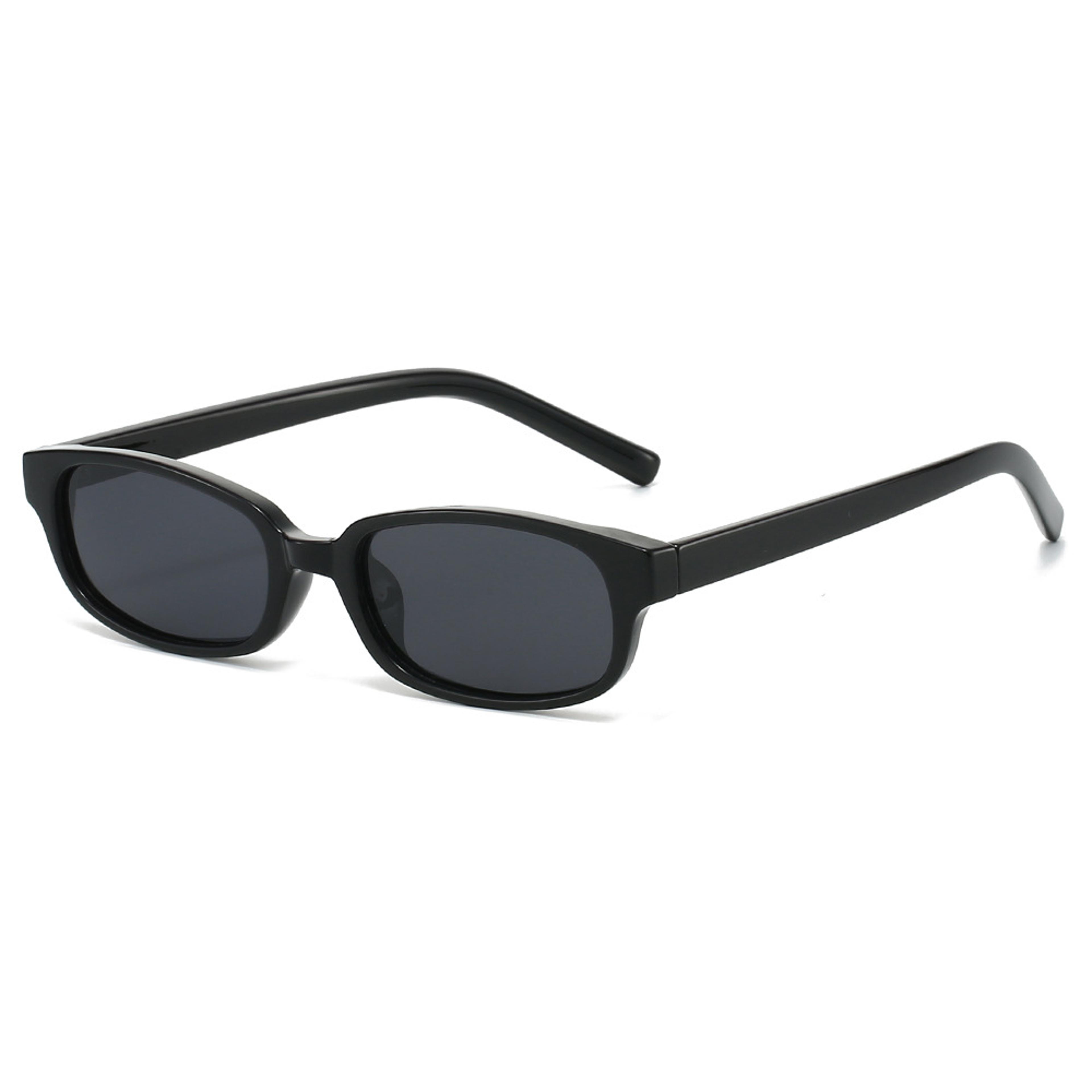 small square polarized sunglasses unisex fashion eyewear