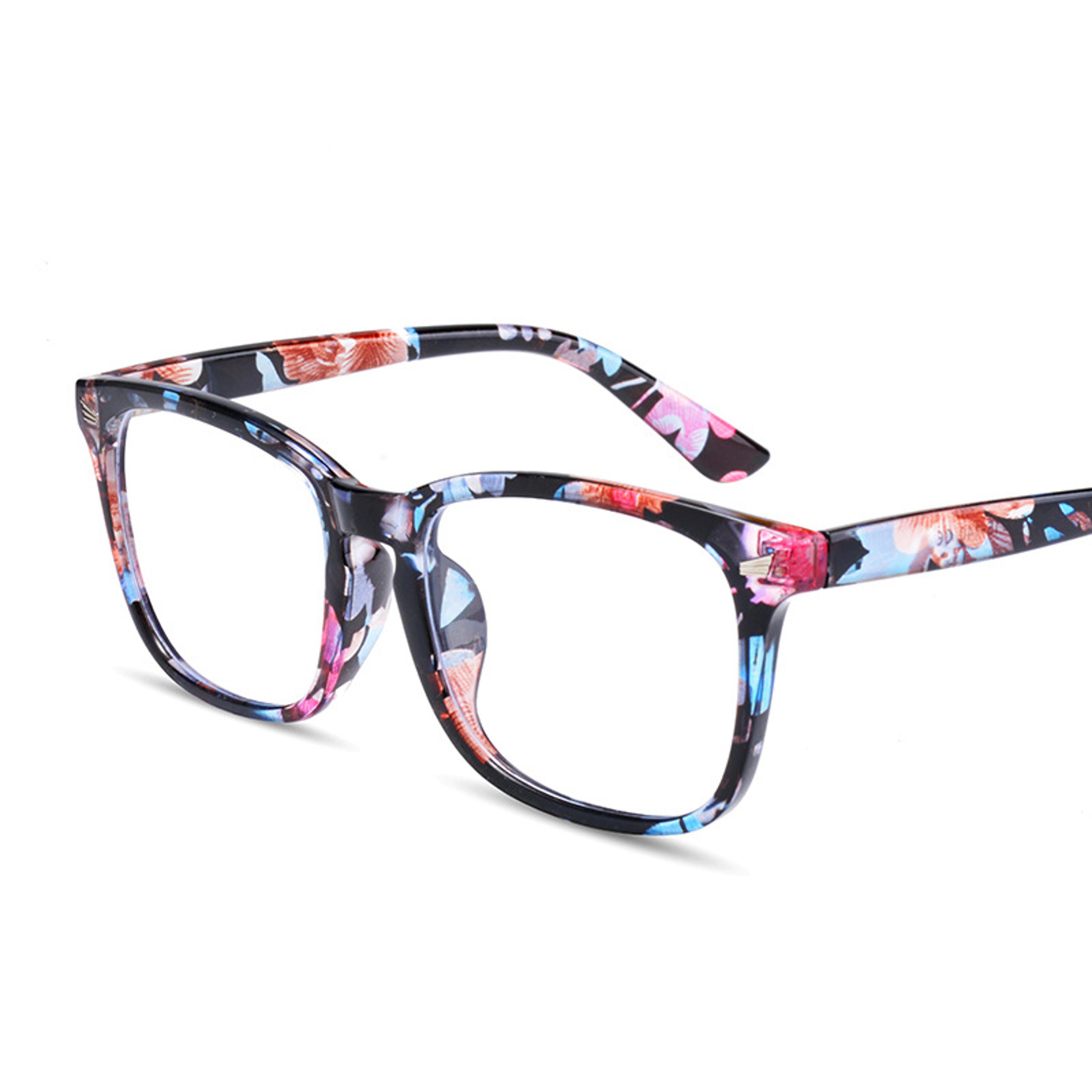 blue light blocking glasses lightweight unisex oval computer eyewear