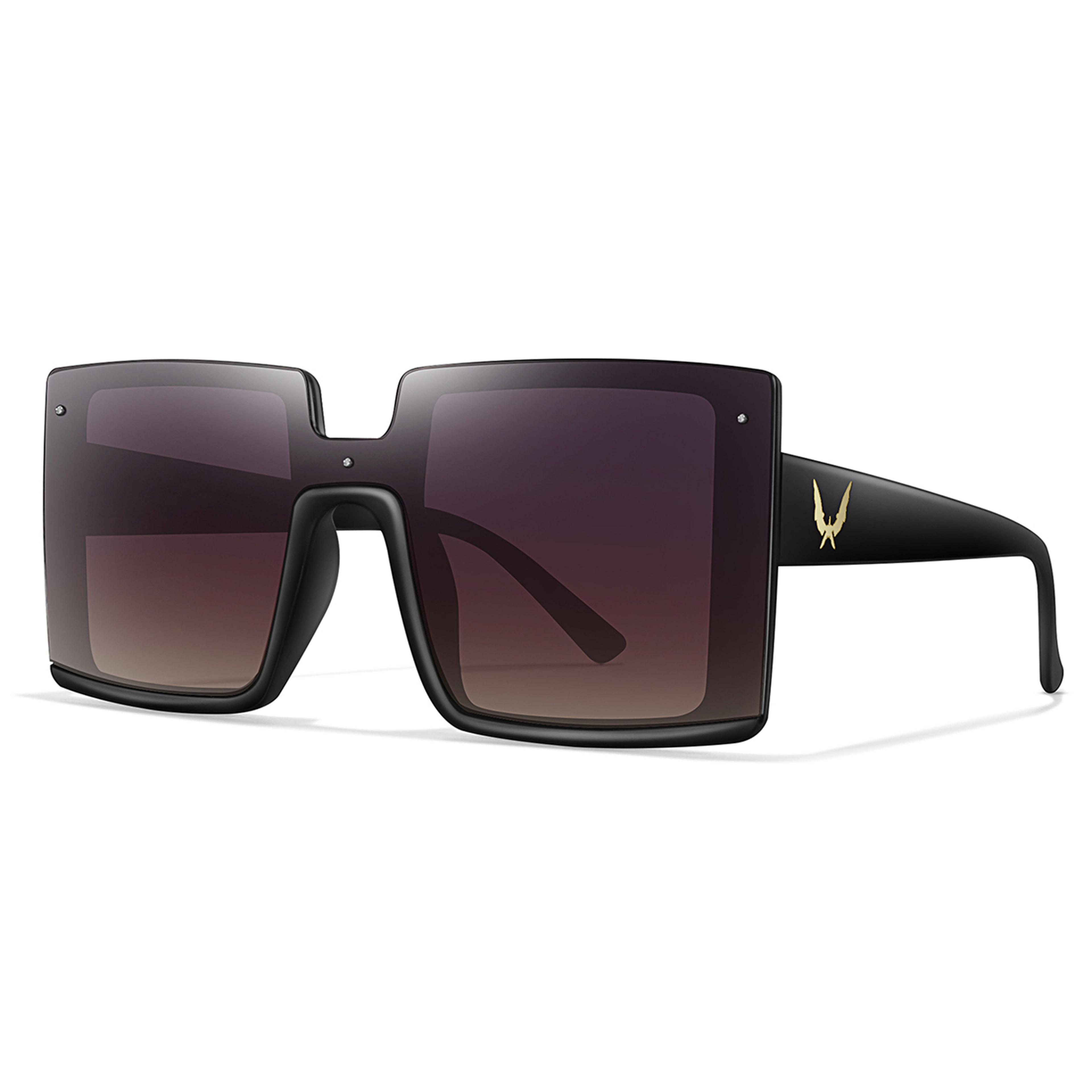 trendy large square sunglasses for women men unisex fashion shades