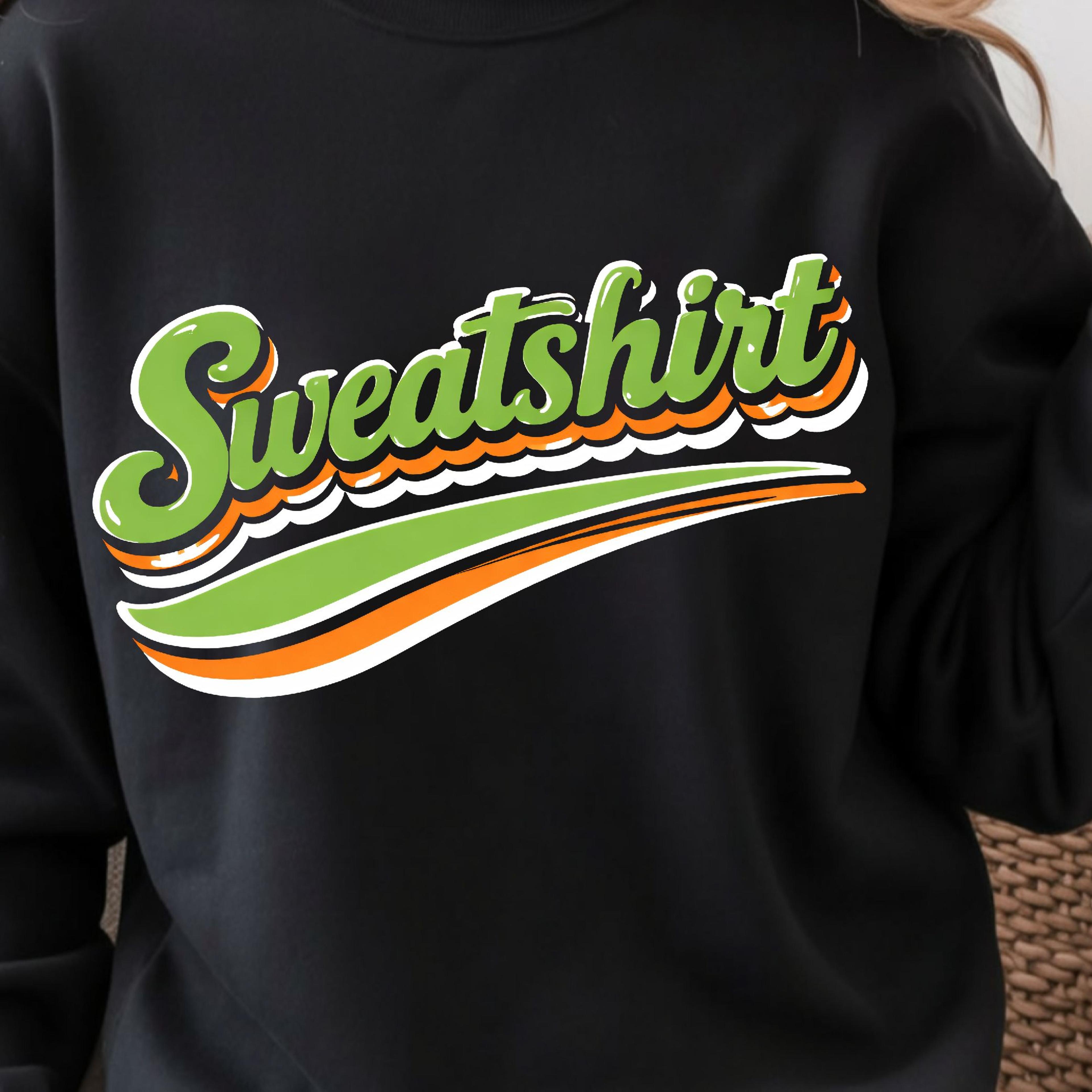 sweatshirt, cozy pullover, comfortable hoodie for fall & winter