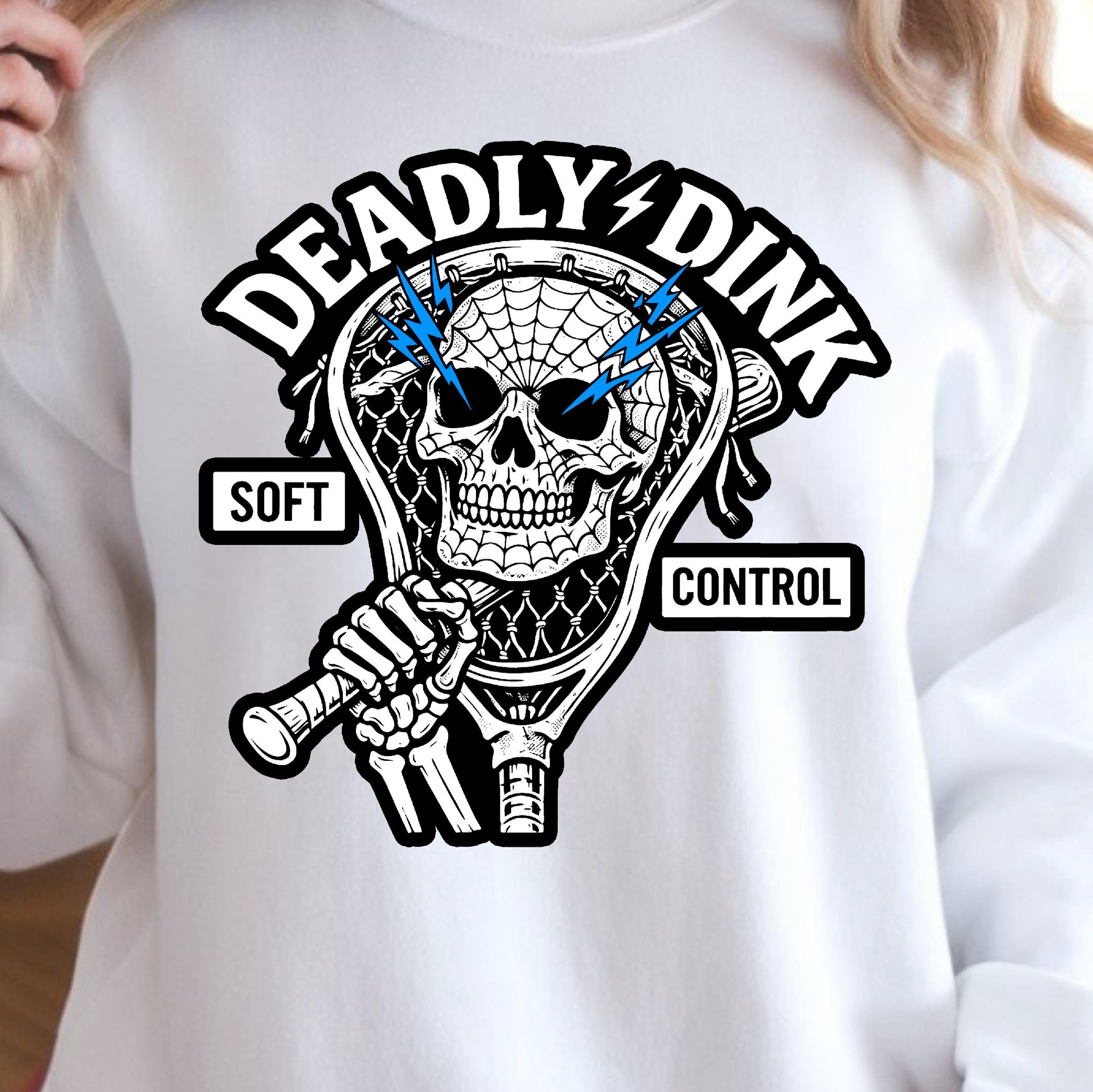 deadly dink shirt, funny pickleball t-shirt, sports humor tee
