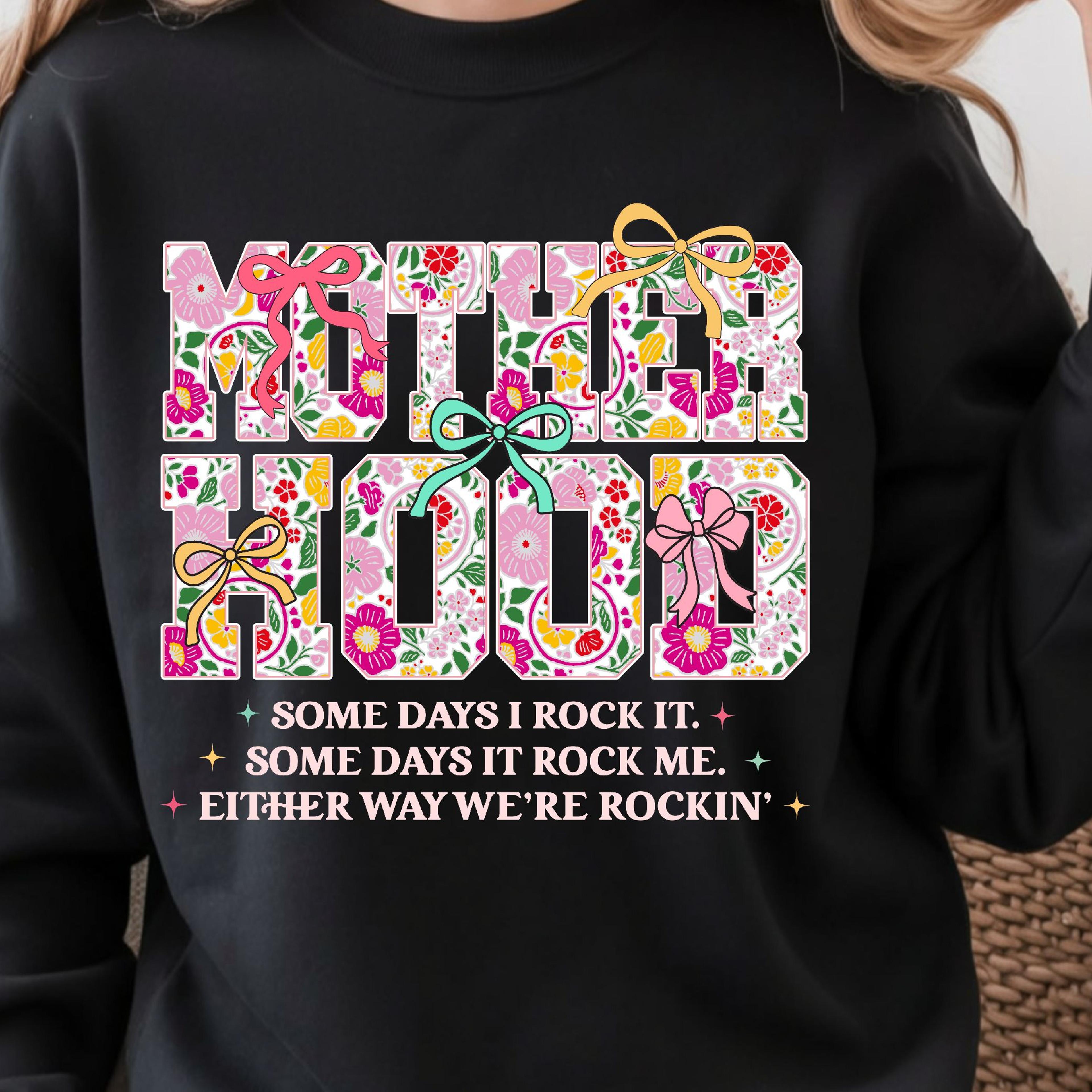 motherhood sweatshirt – mama sweater cozy mom crewneck, cute mama gift