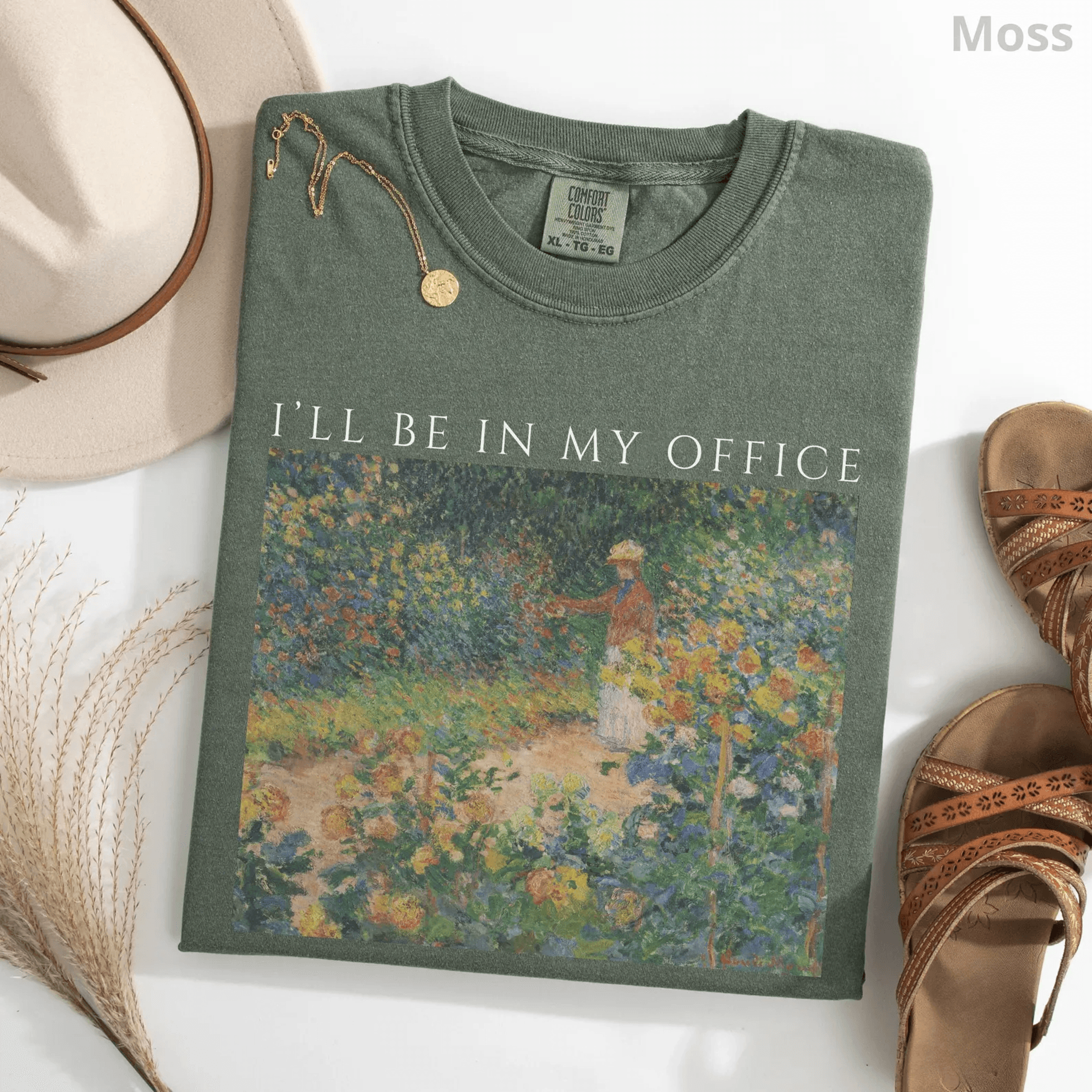 plant lover t-shirt for gardening moms – 100% cotton comfort colors tee