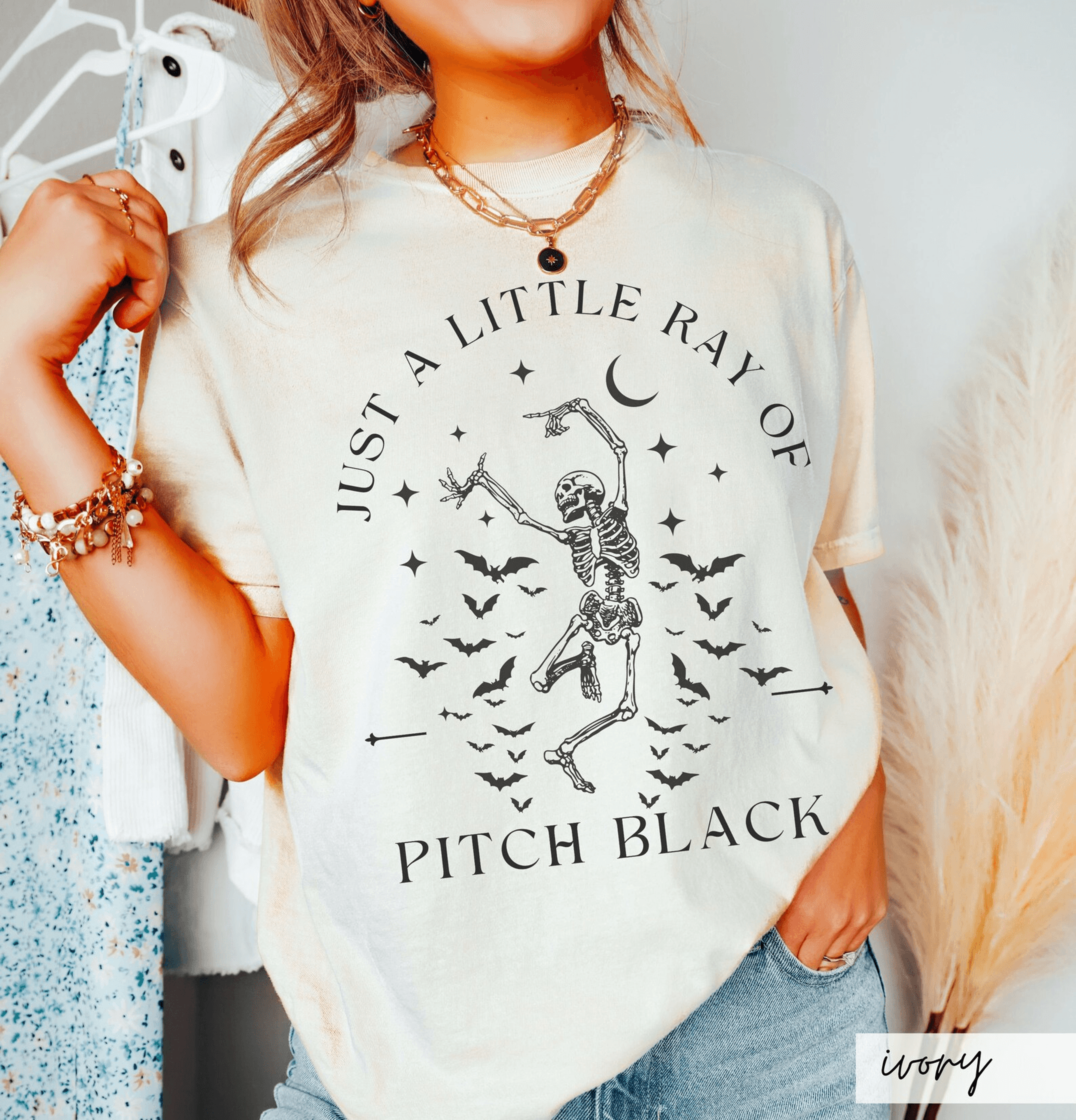 skeleton bat tee | funny goth emo halloween shirt