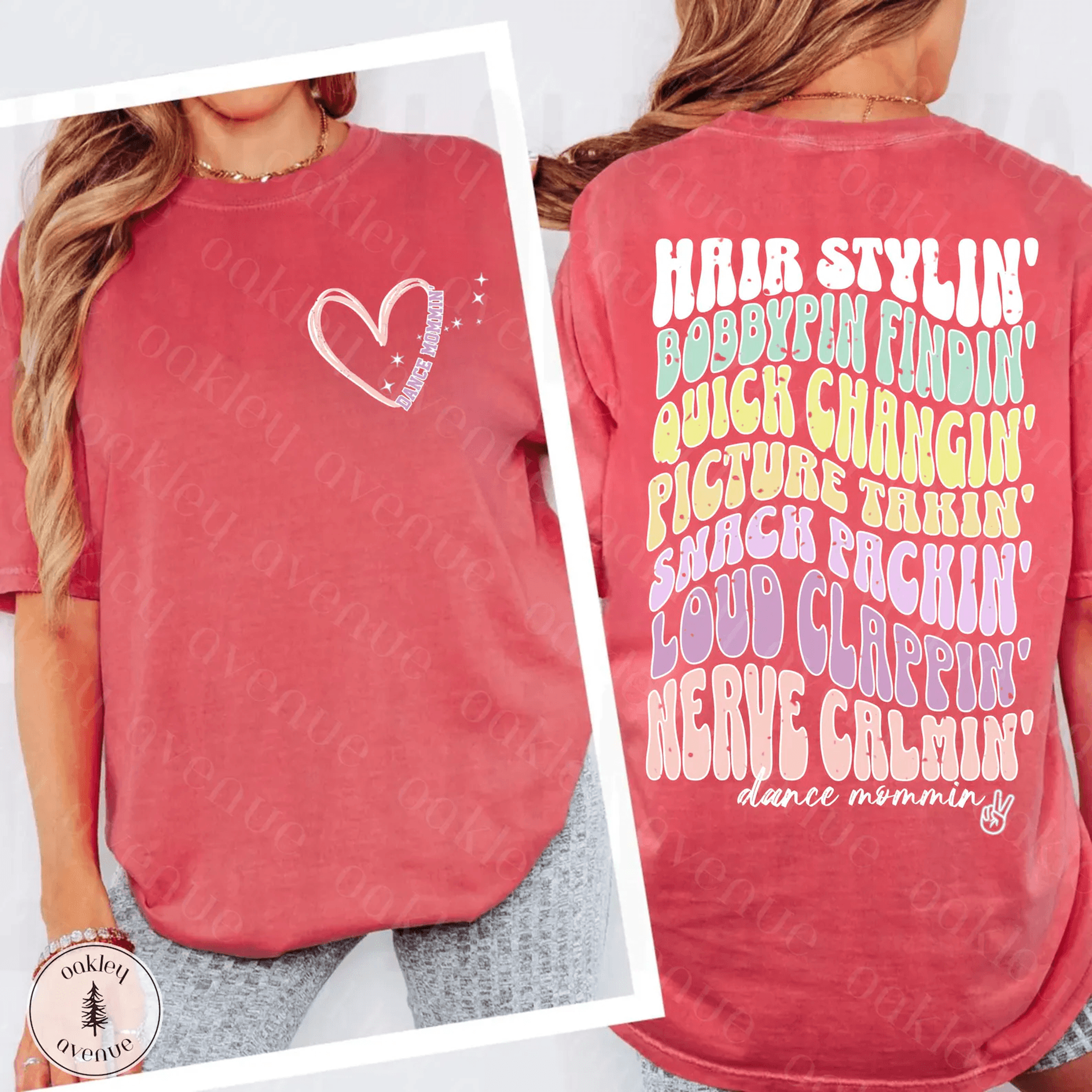 comfort colors dance mom shirt trendy recital competition mom life tee gift