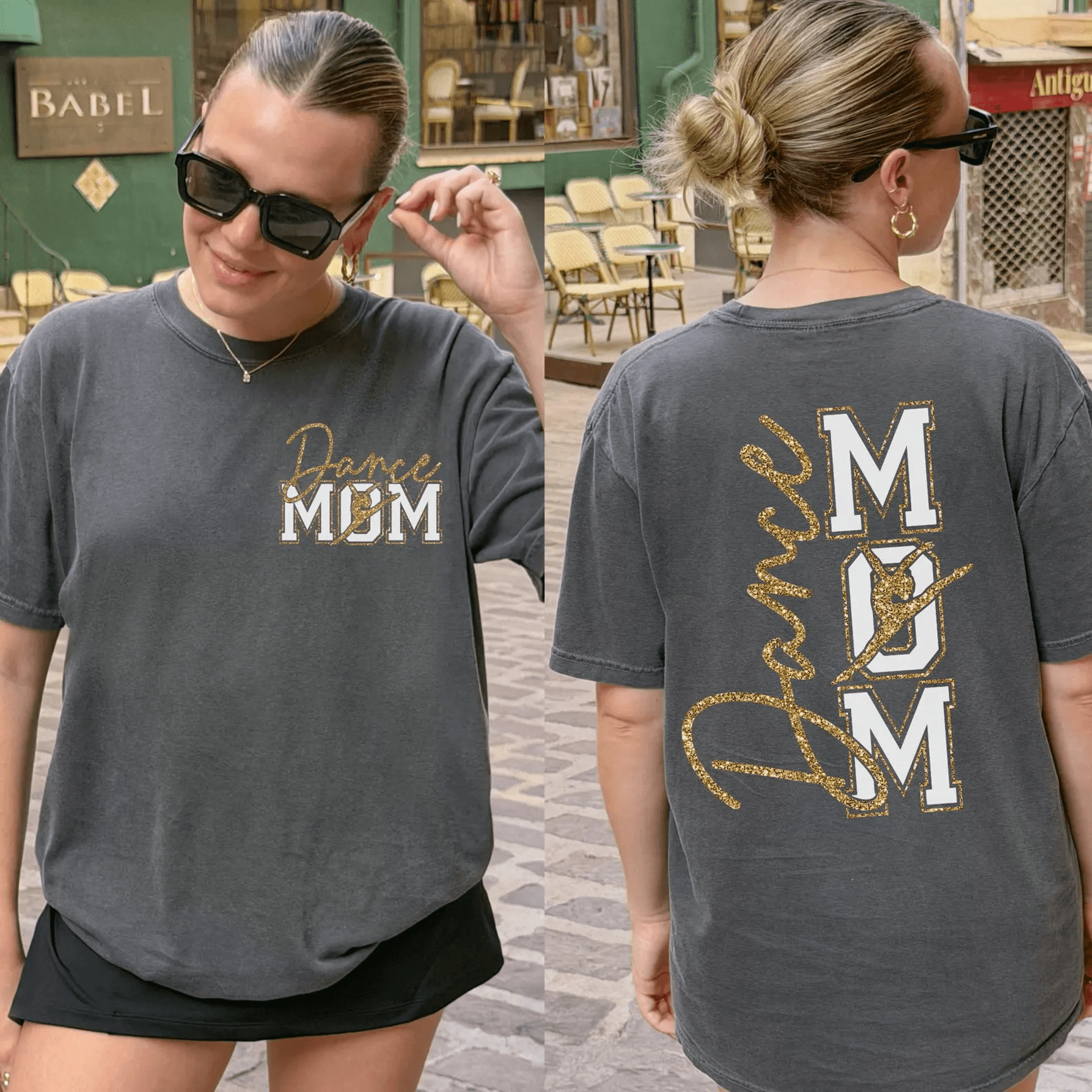 comfort colors leopard dance mom shirt trendy ballet mom gift tee