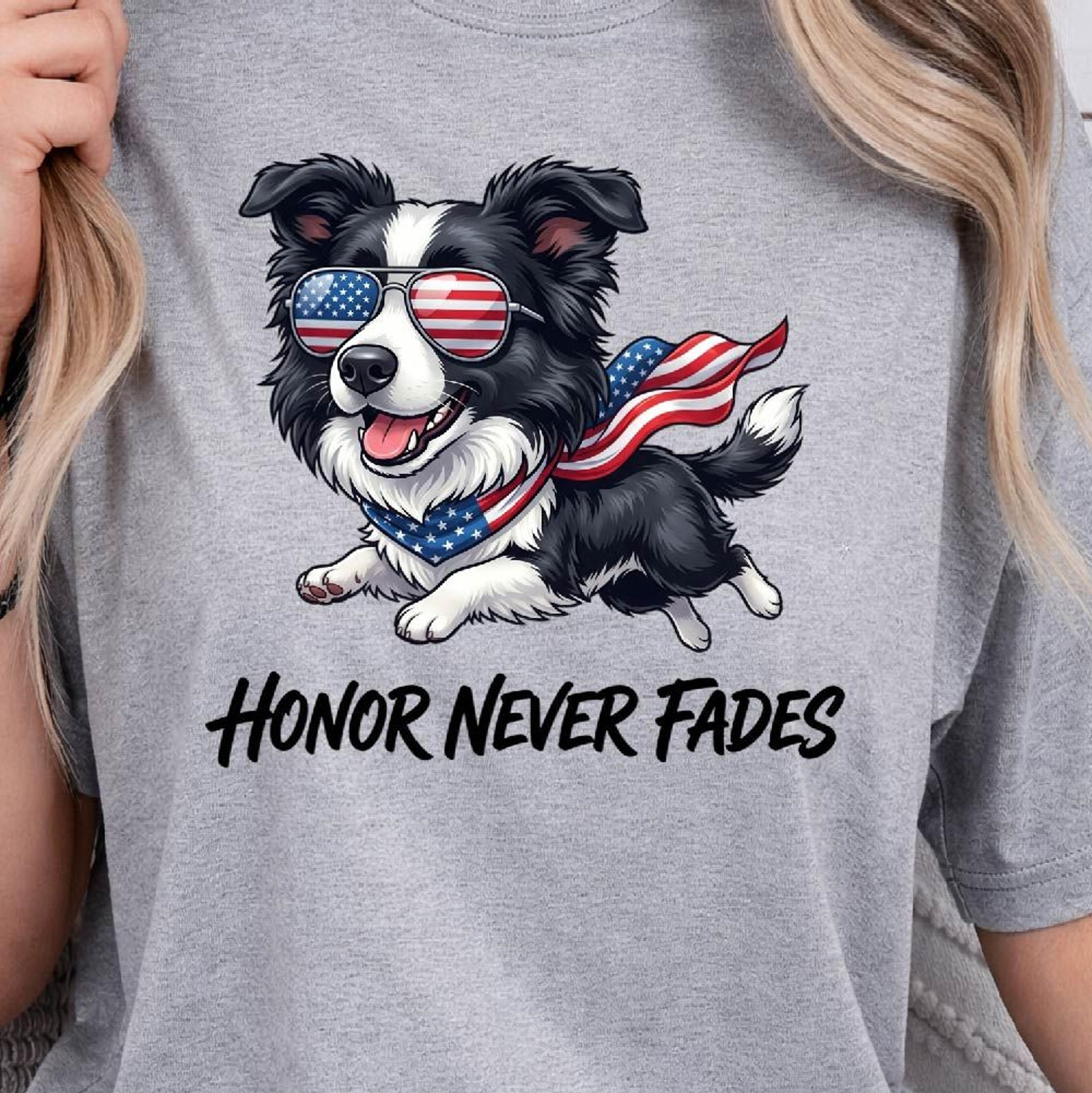 patriotic dog sunglasses 4th of july graphic tee