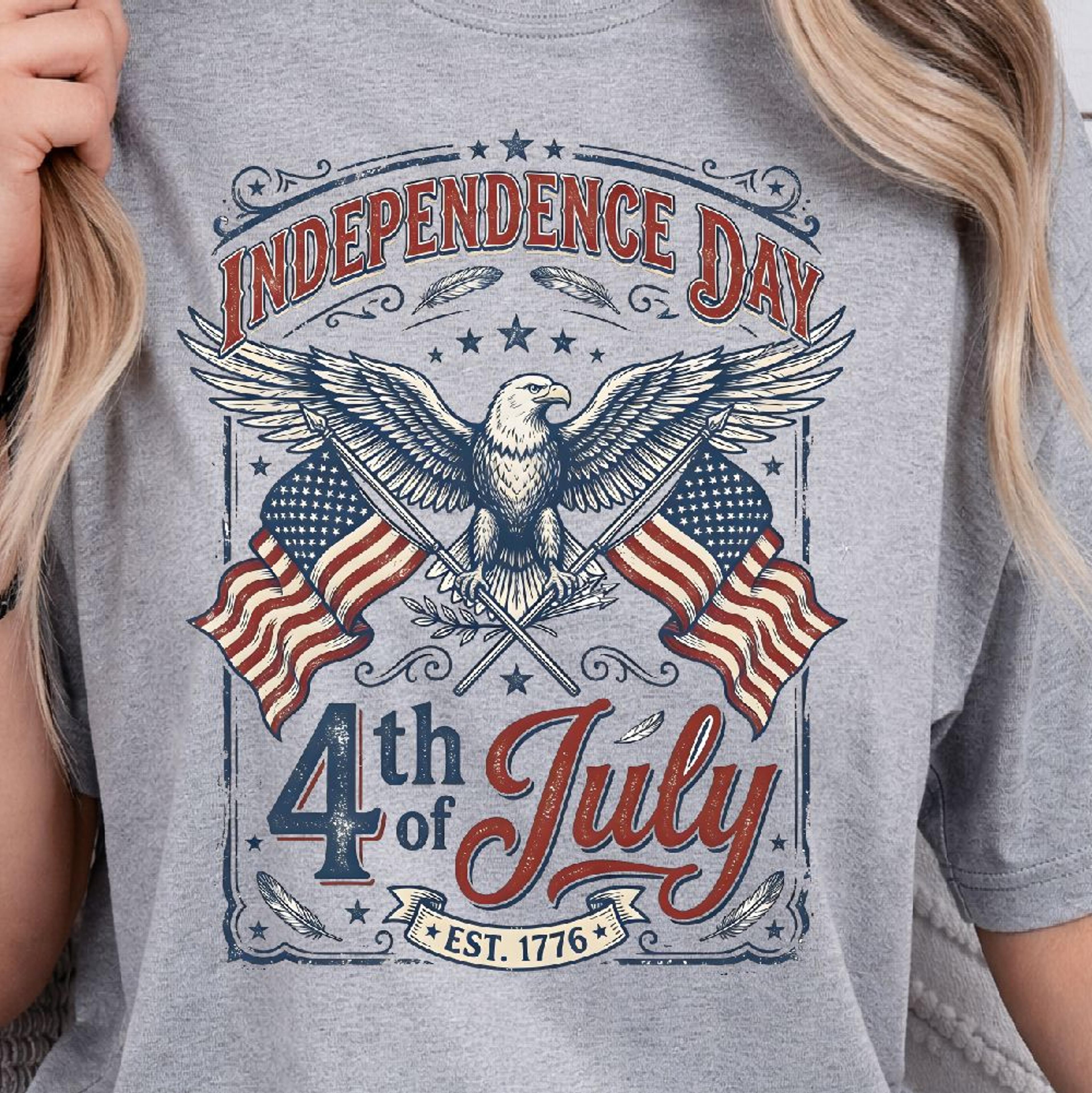 independence day eagle 4th of july patriotic eagle shirt